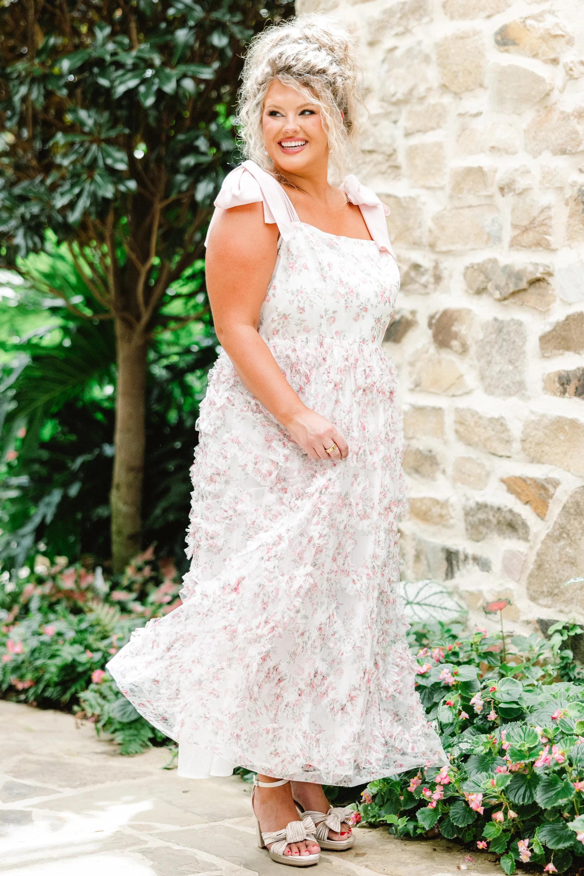 Whispered Wishes Dress, Soft Pink - Giverhouse