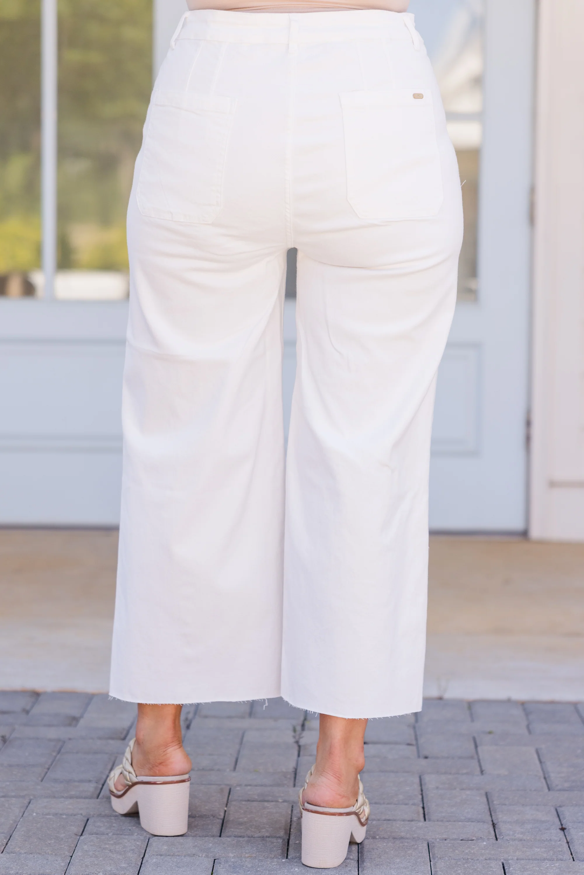 Wash Me Away Jeans, White - Giverhouse