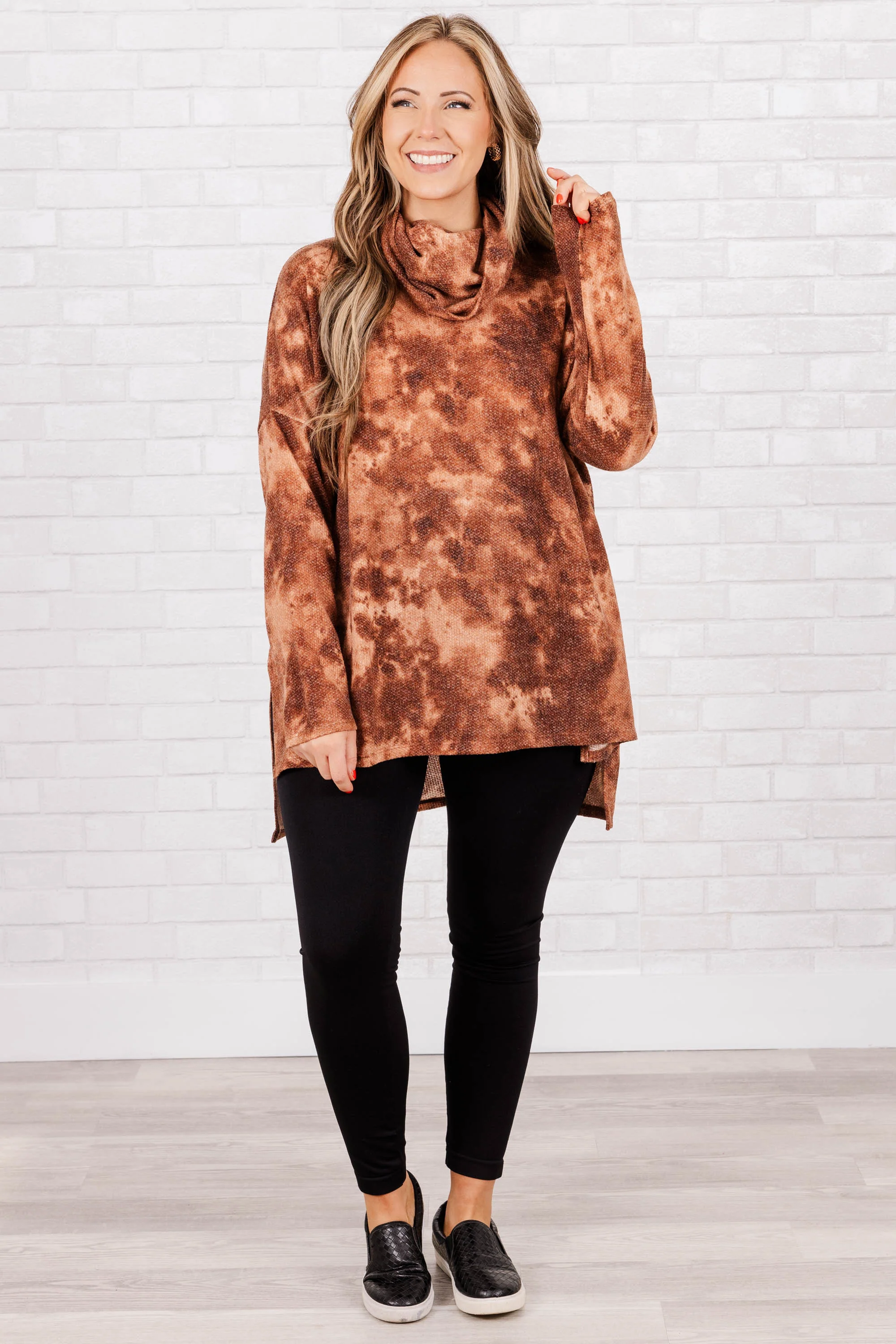 Touches My Soul Top, Cocoa - Giverhouse