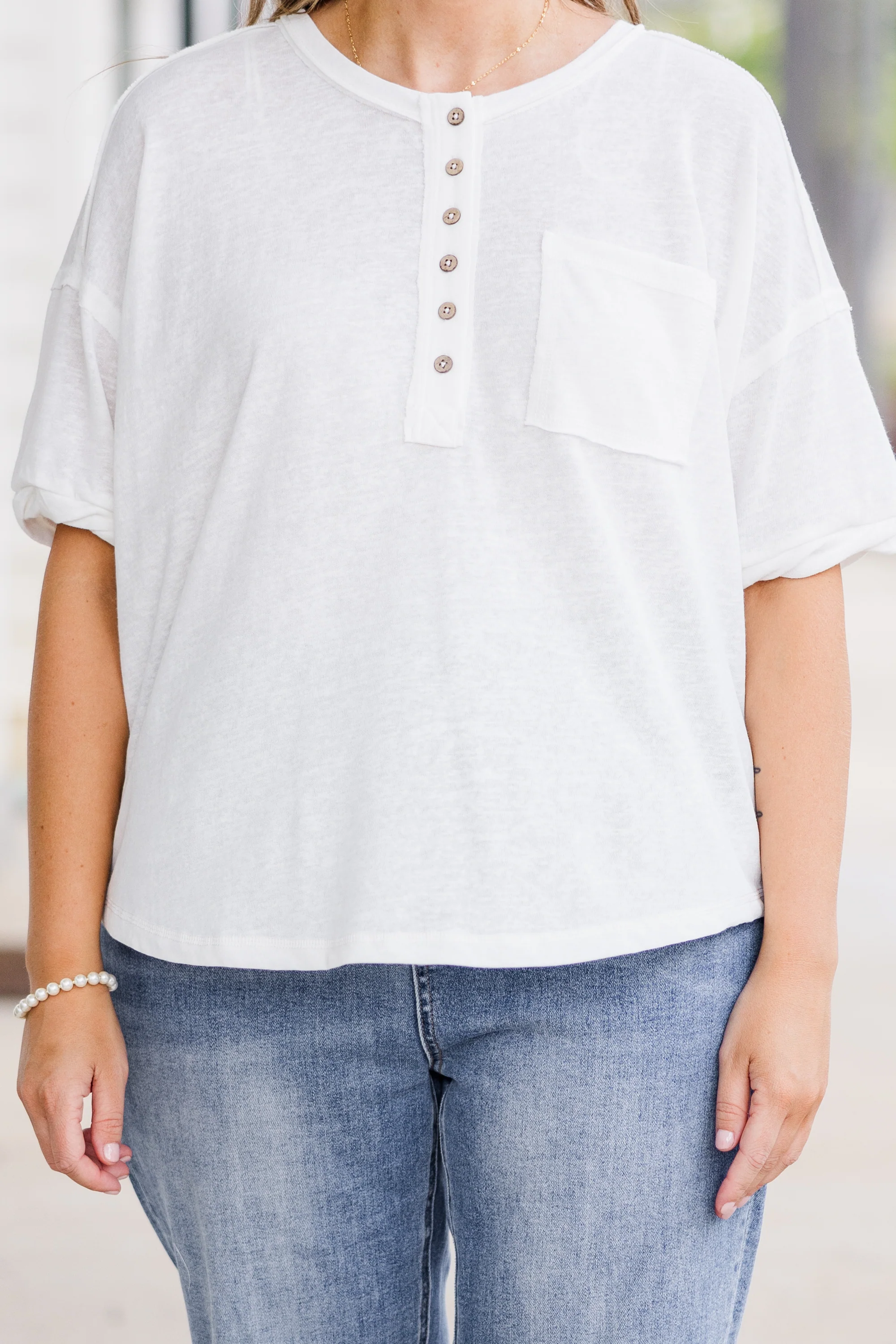 Your Favorite Top, White - Giverhouse