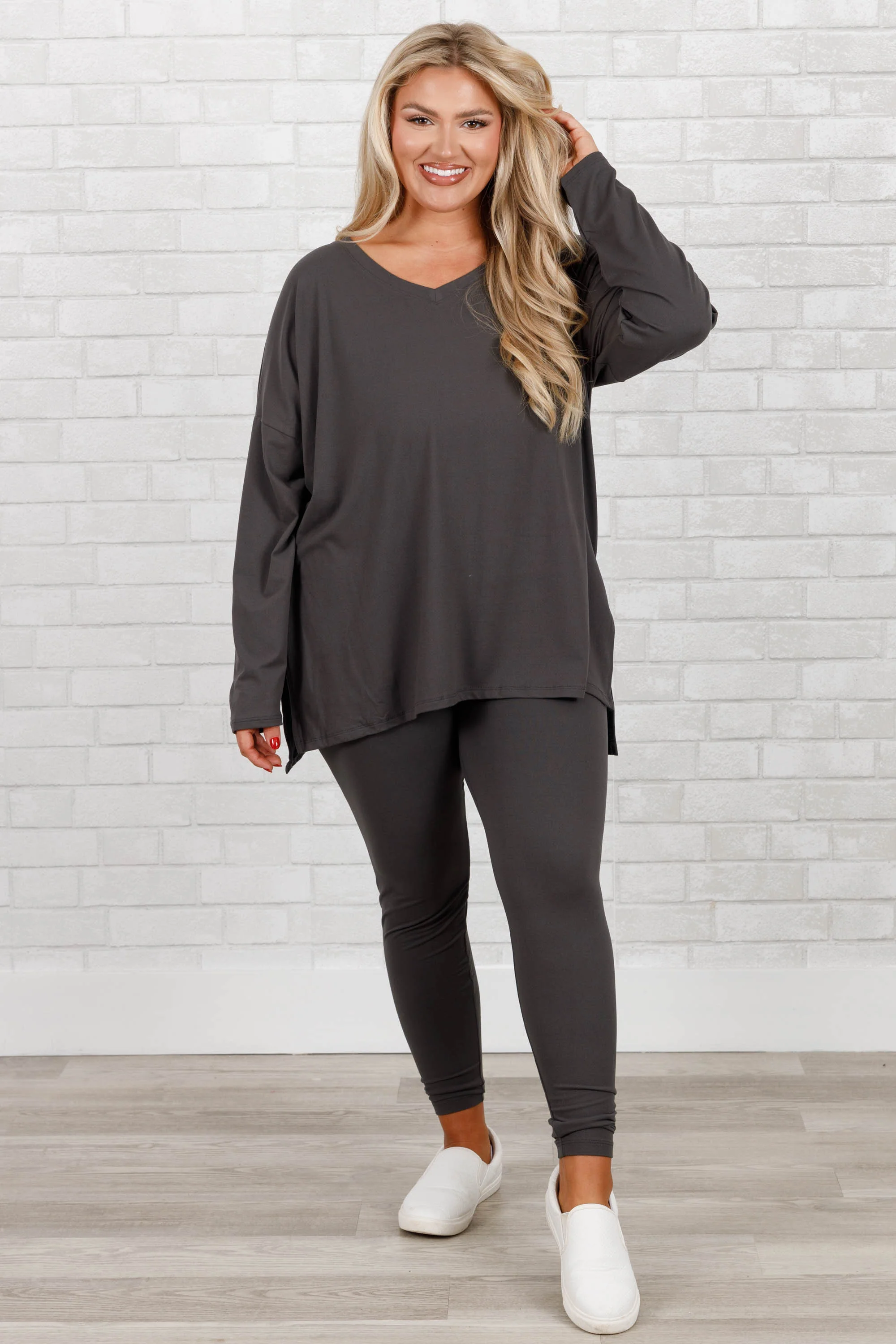 Happiness Because Of You Set, Ash Grey - Giverhouse