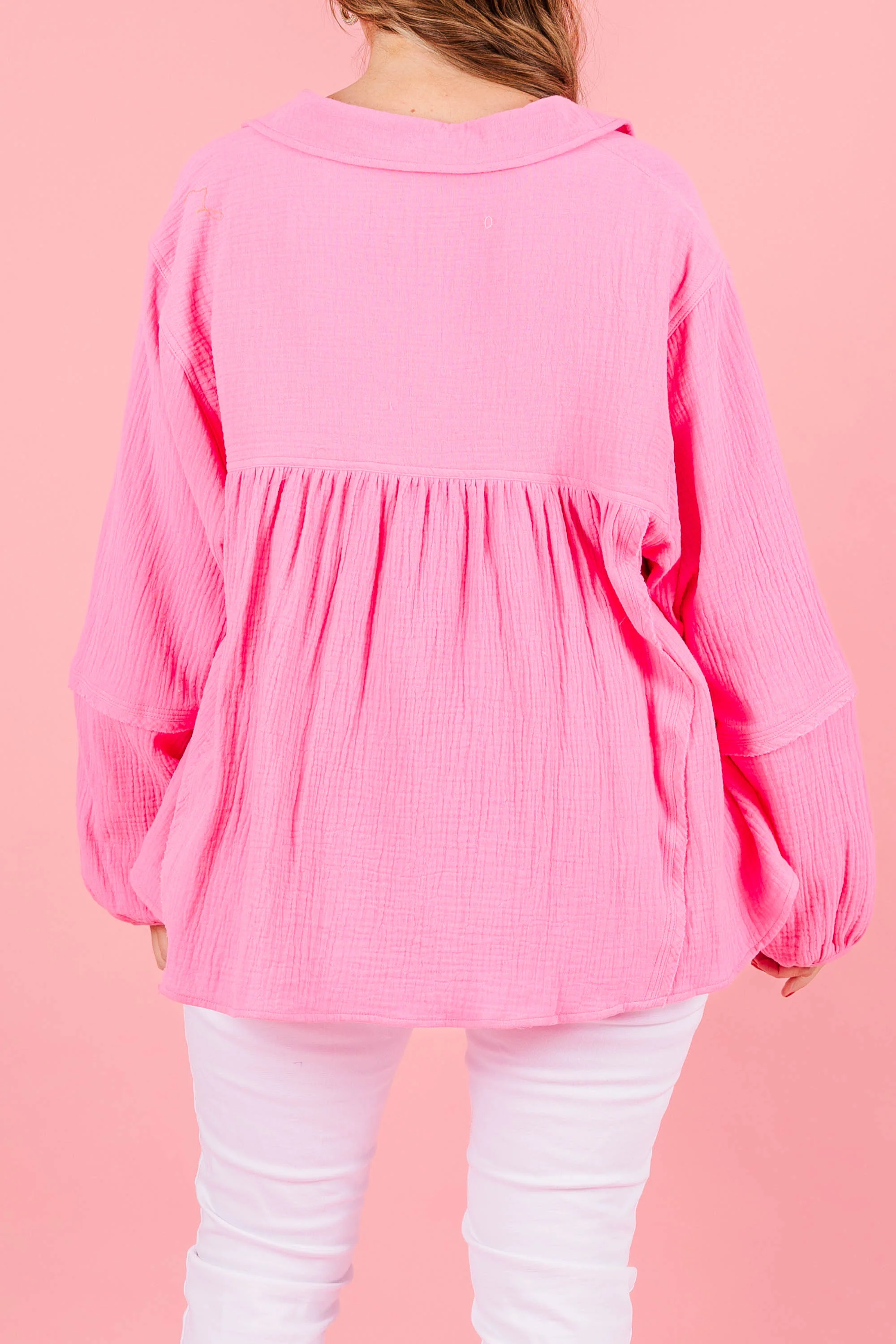 Now Until Forever Top, Pink - Giverhouse