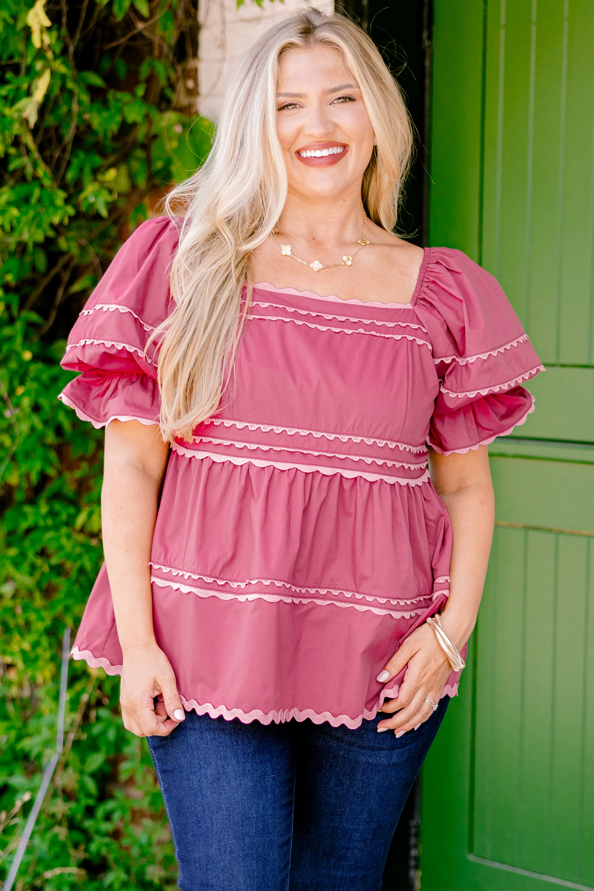 Stellar Beauty Top, Pink - Giverhouse