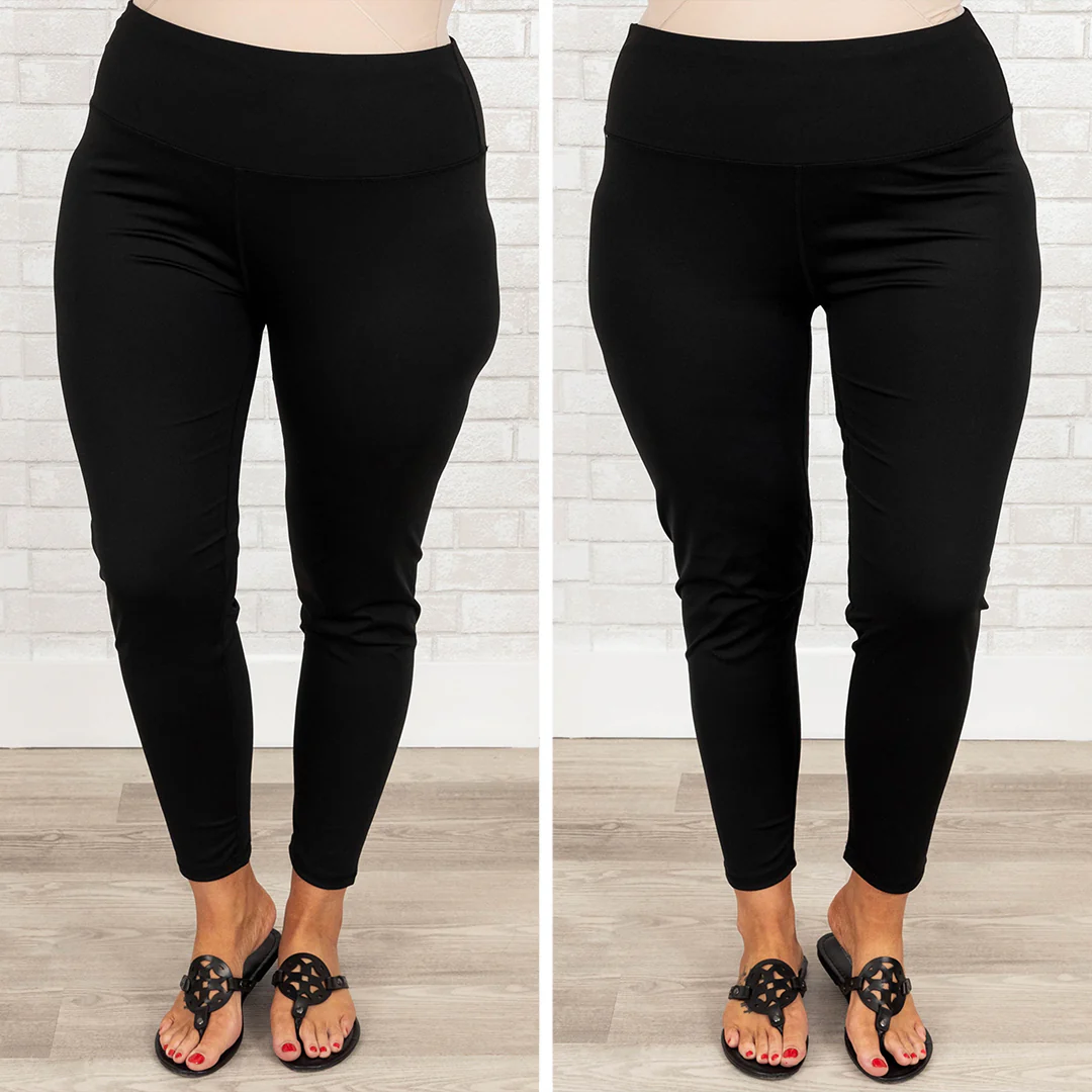 Hot Girl Walk Leggings, Black - Giverhouse