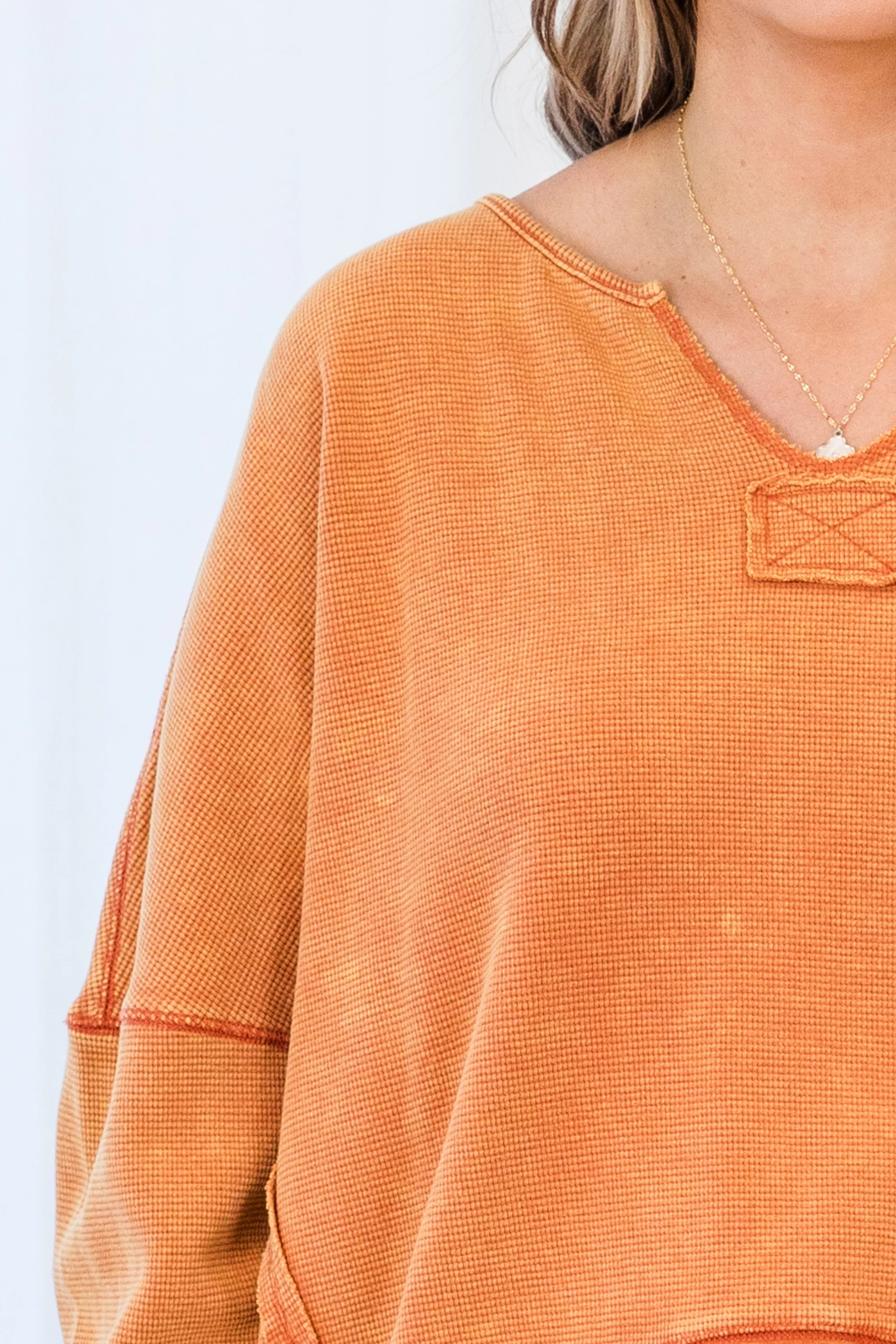 Zinnia Top, Orange - Giverhouse