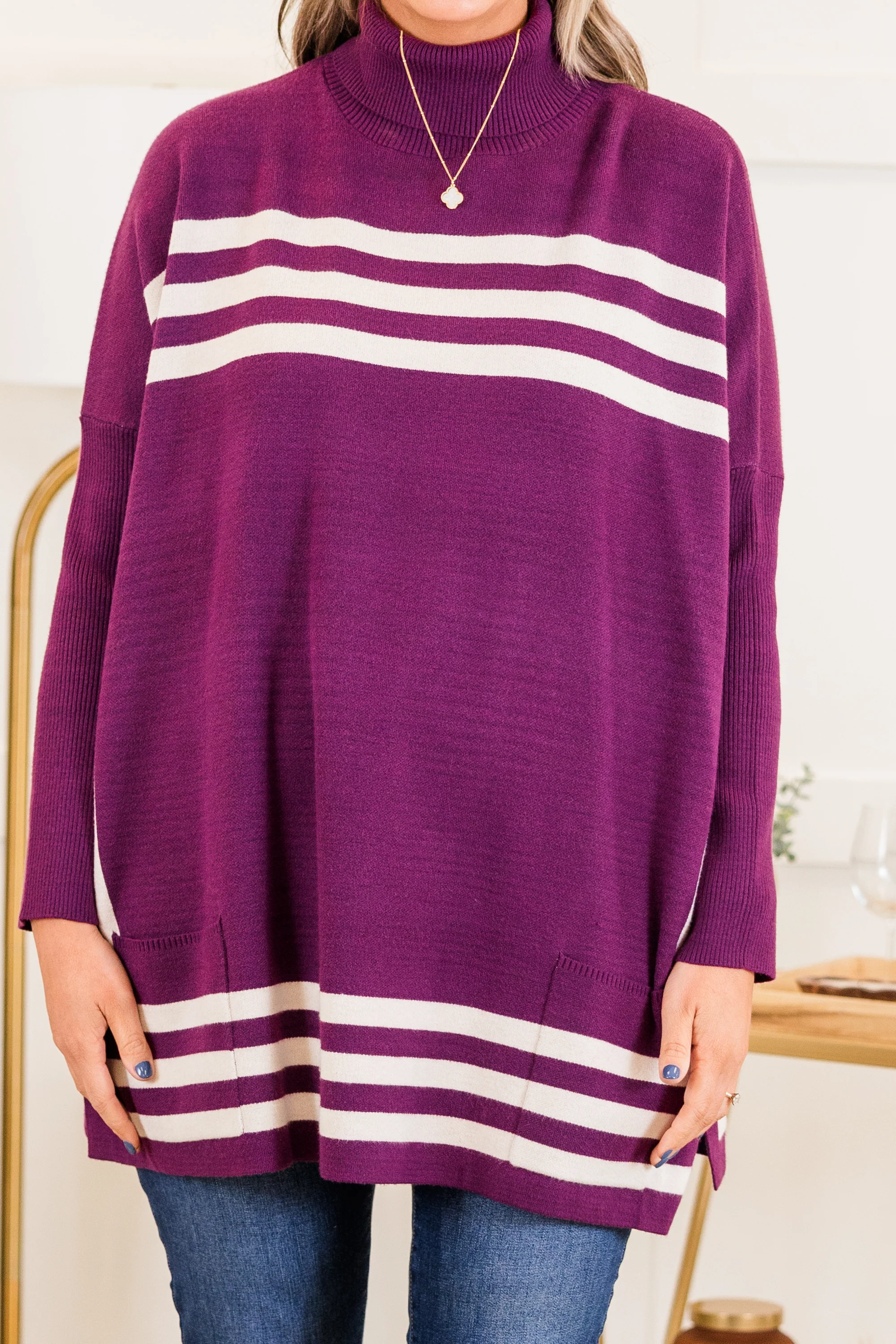 Anything For My Baby Tunic, Eggplant - Giverhouse