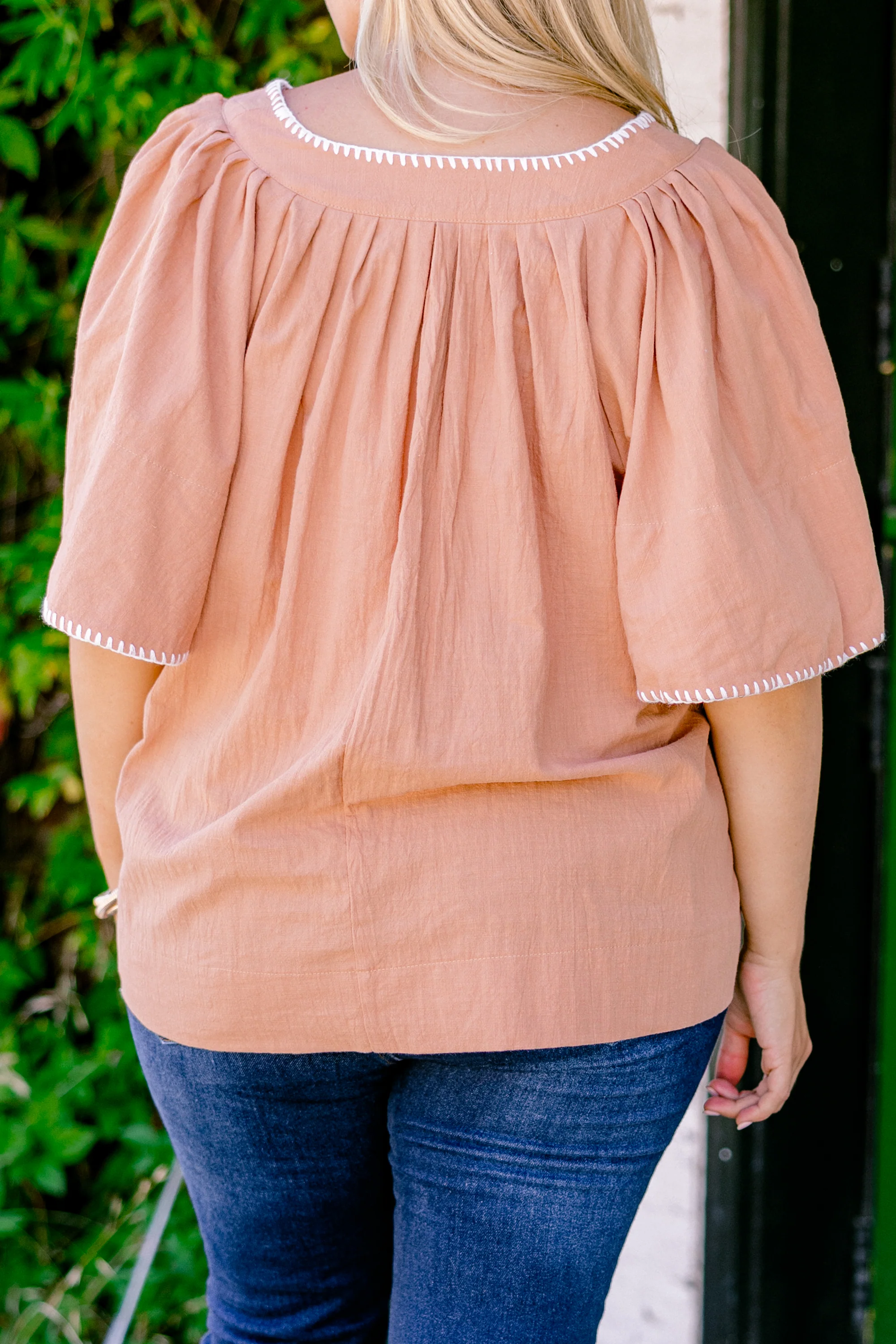 Nautical Breeze Top, Brown - Giverhouse
