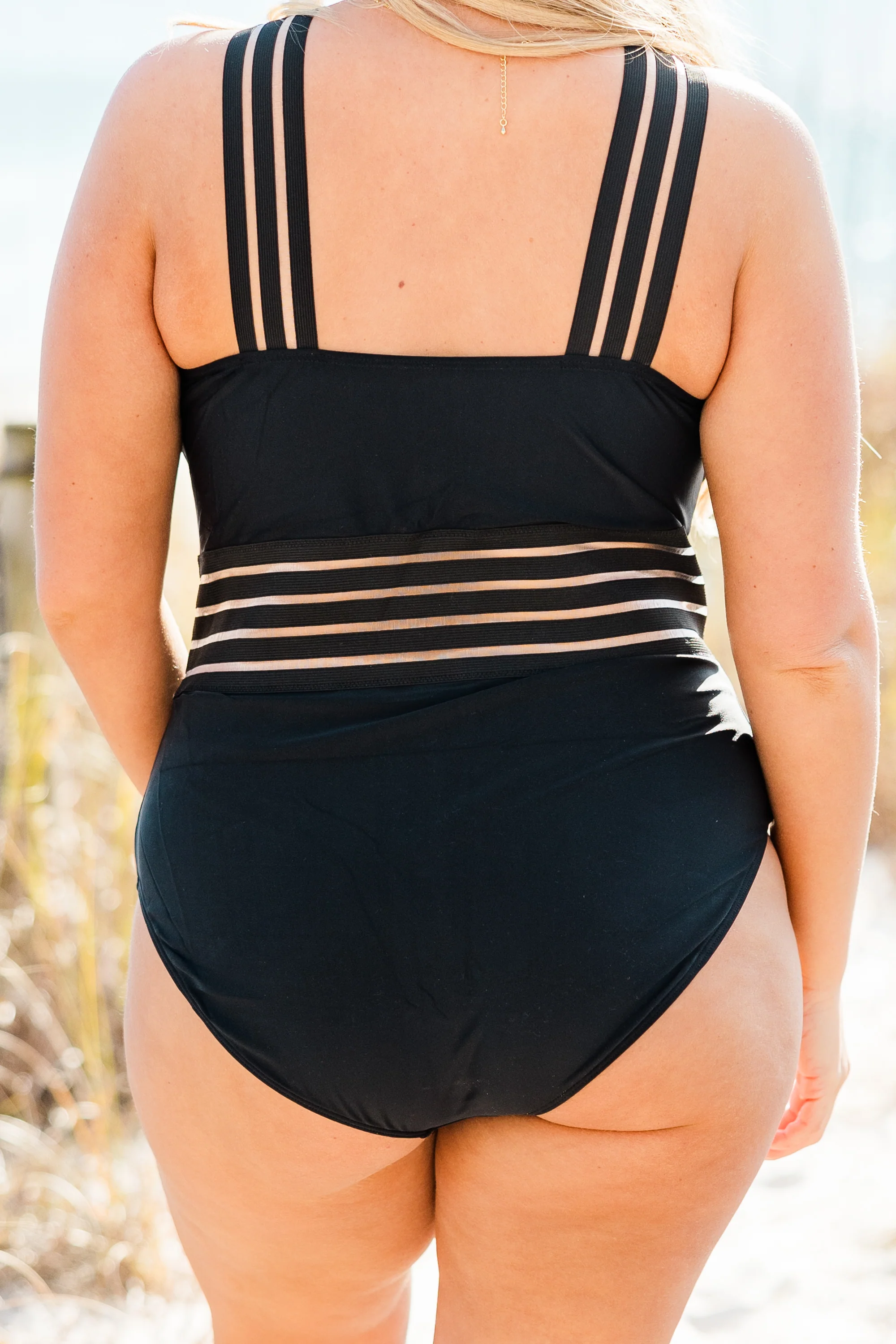 Meet Me In Miami Swimsuit, Black - Giverhouse