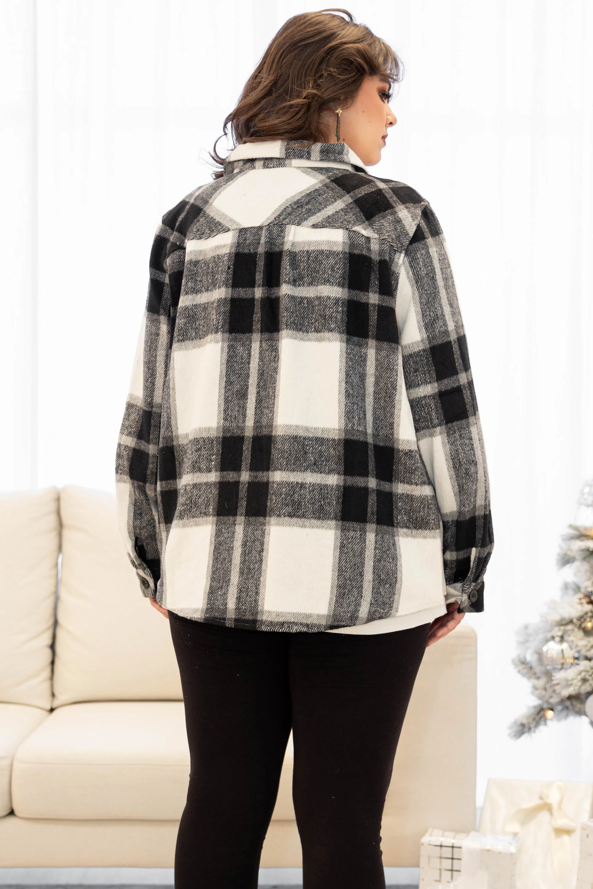 Pretty Girl Anthem Shirt Jacket, Black - Giverhouse