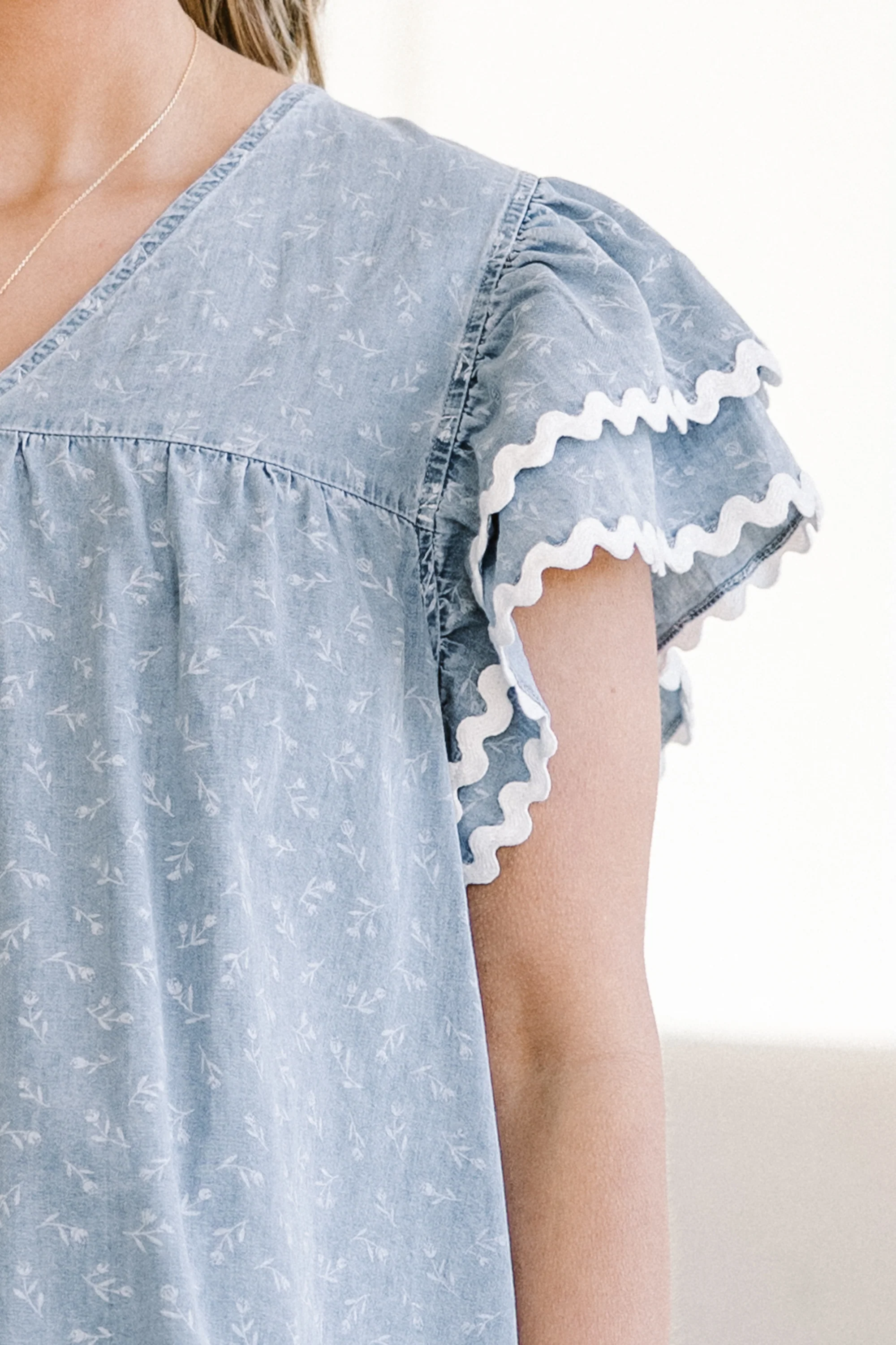 My Debut Top, Blue - Giverhouse