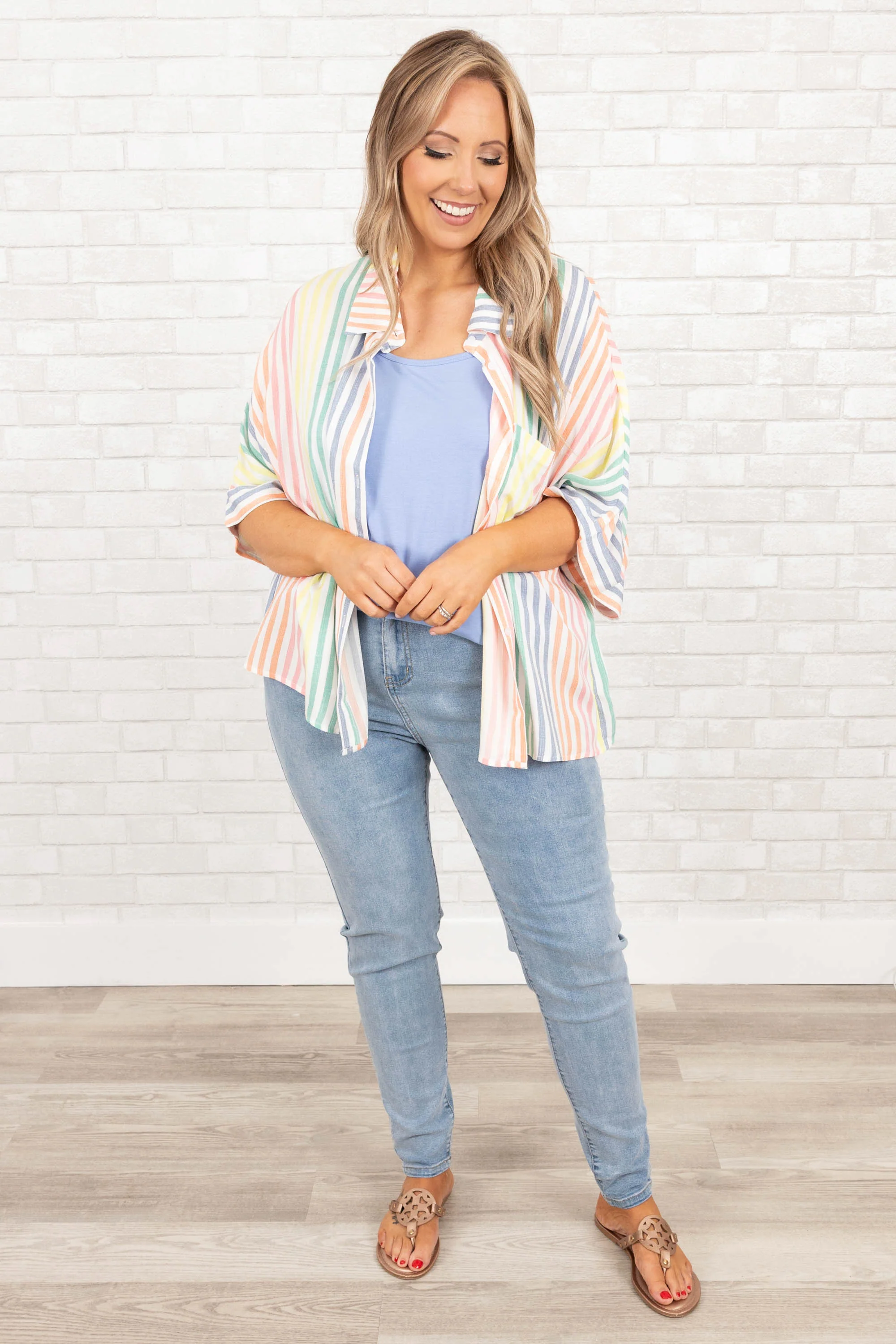 Making My Way To You Jeans, Light Wash - Giverhouse