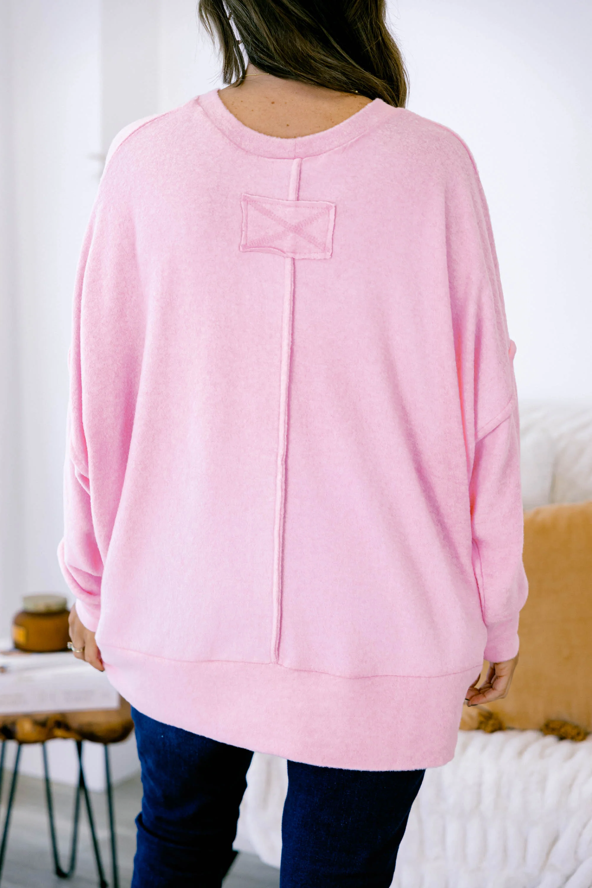 So Comfy Sweater, Dark Pink - Giverhouse