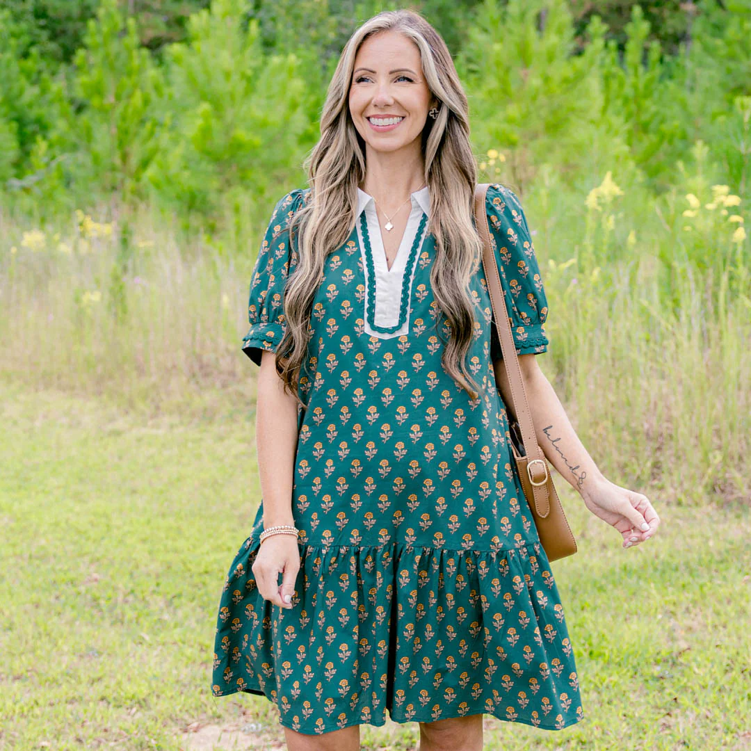 Trust Me On This Dress, Forest Green - Giverhouse