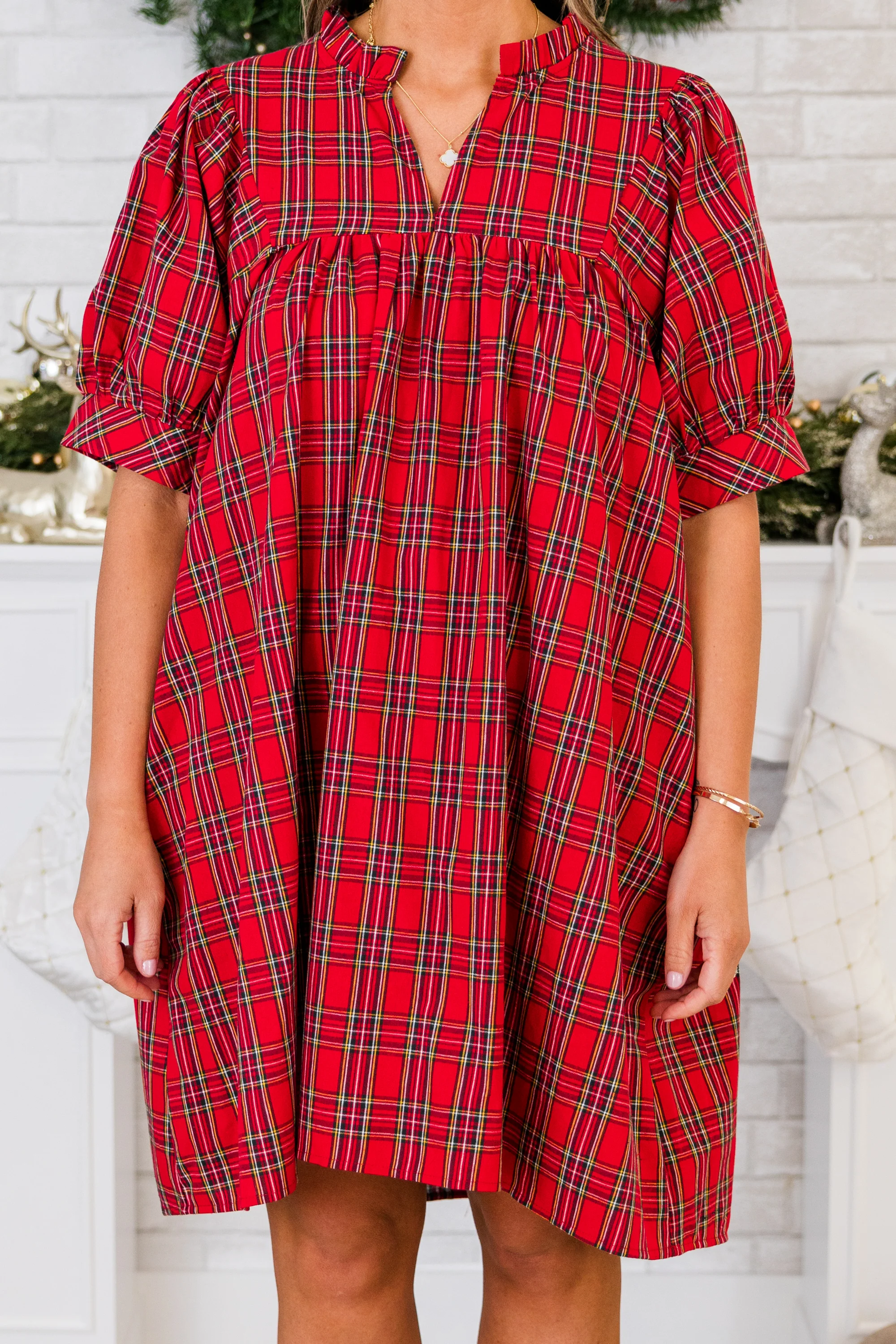 Make My Night Dress, Red - Giverhouse