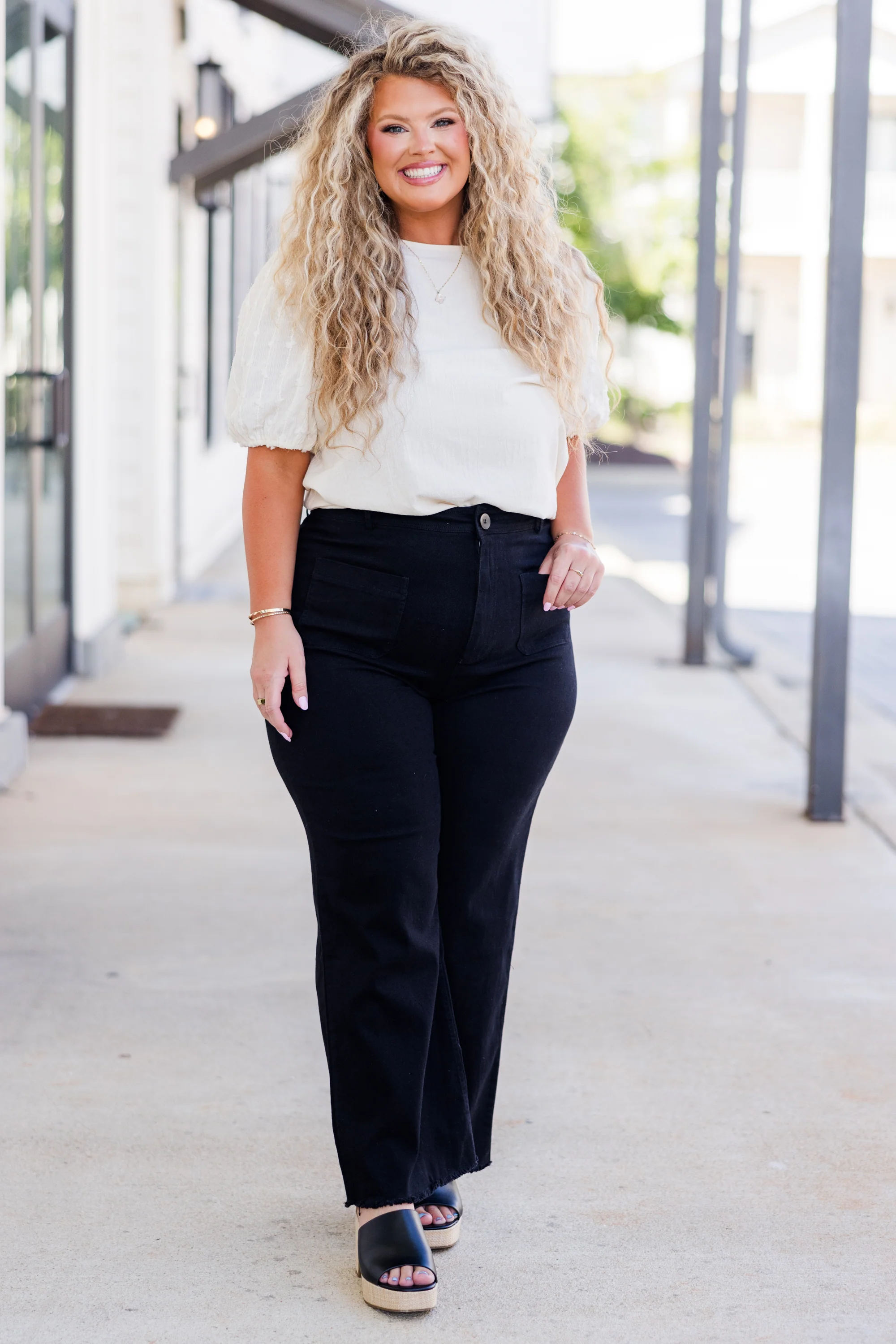 Girl On The Go Jeans, Black - Giverhouse