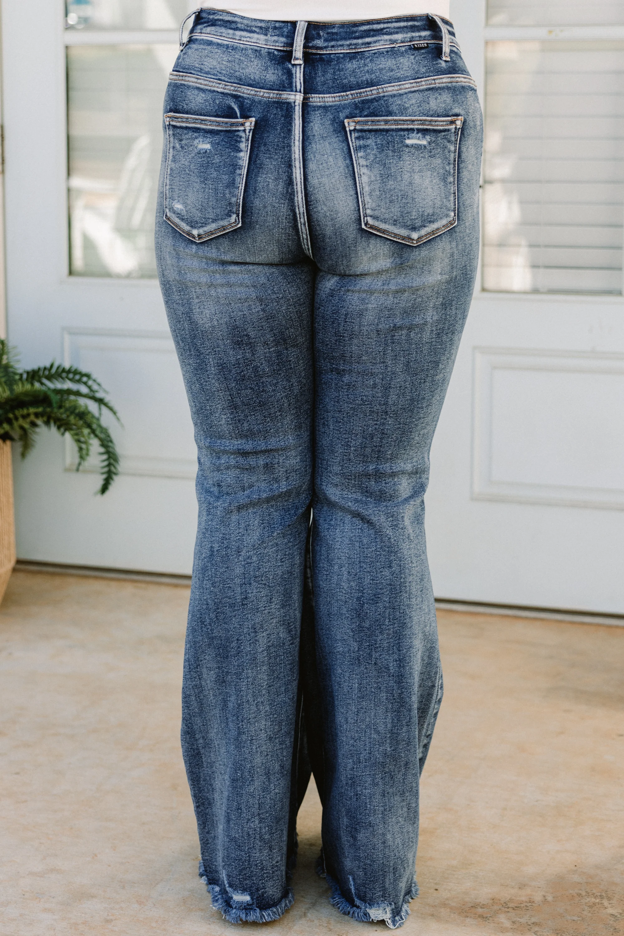 Love You Long Time Jeans, Dark Wash - Giverhouse