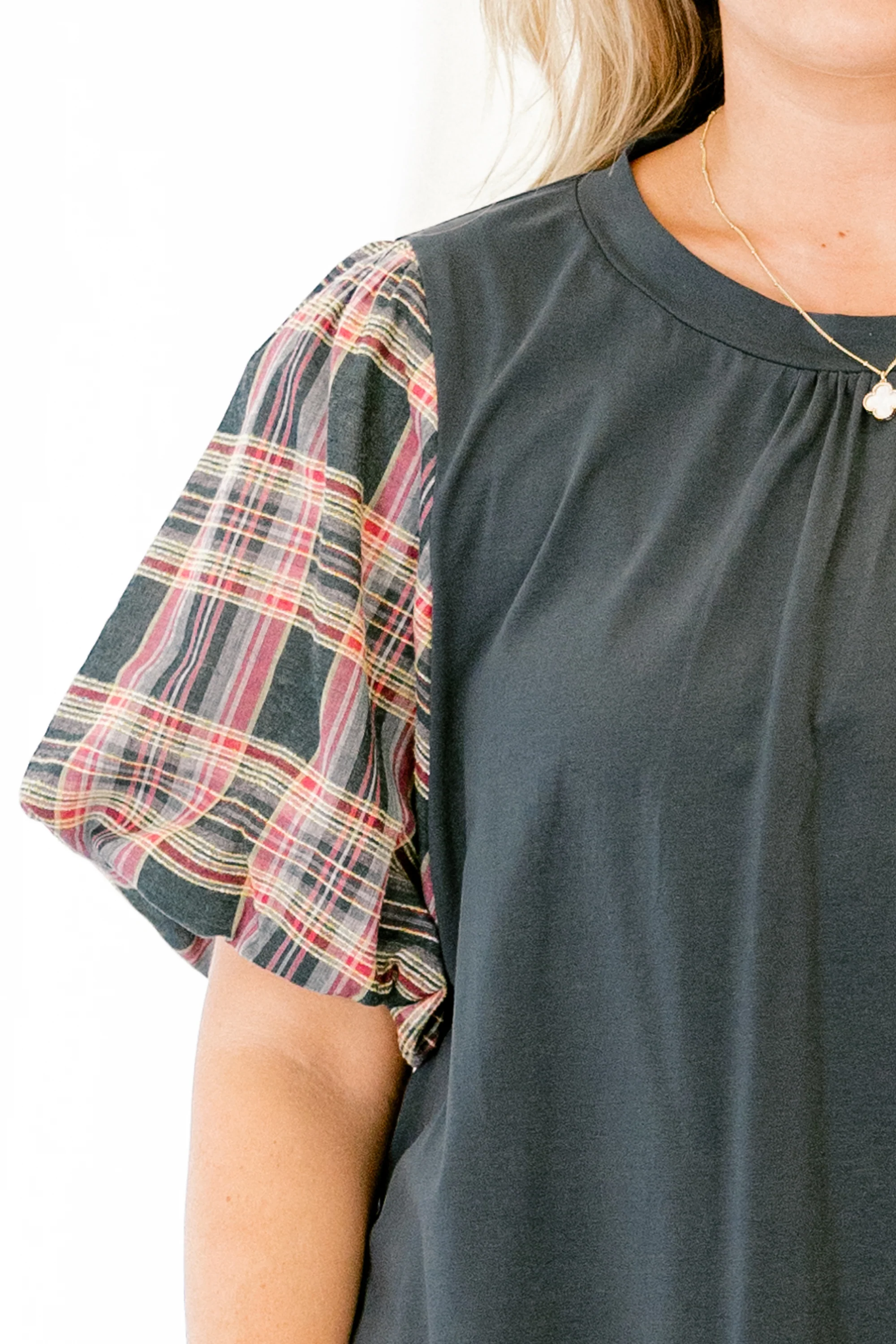 Joyful Days Top, Green - Giverhouse