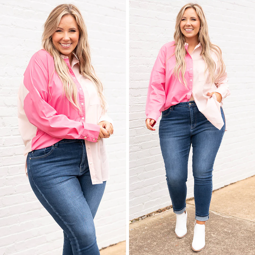 Always Together Top, Pink - Giverhouse