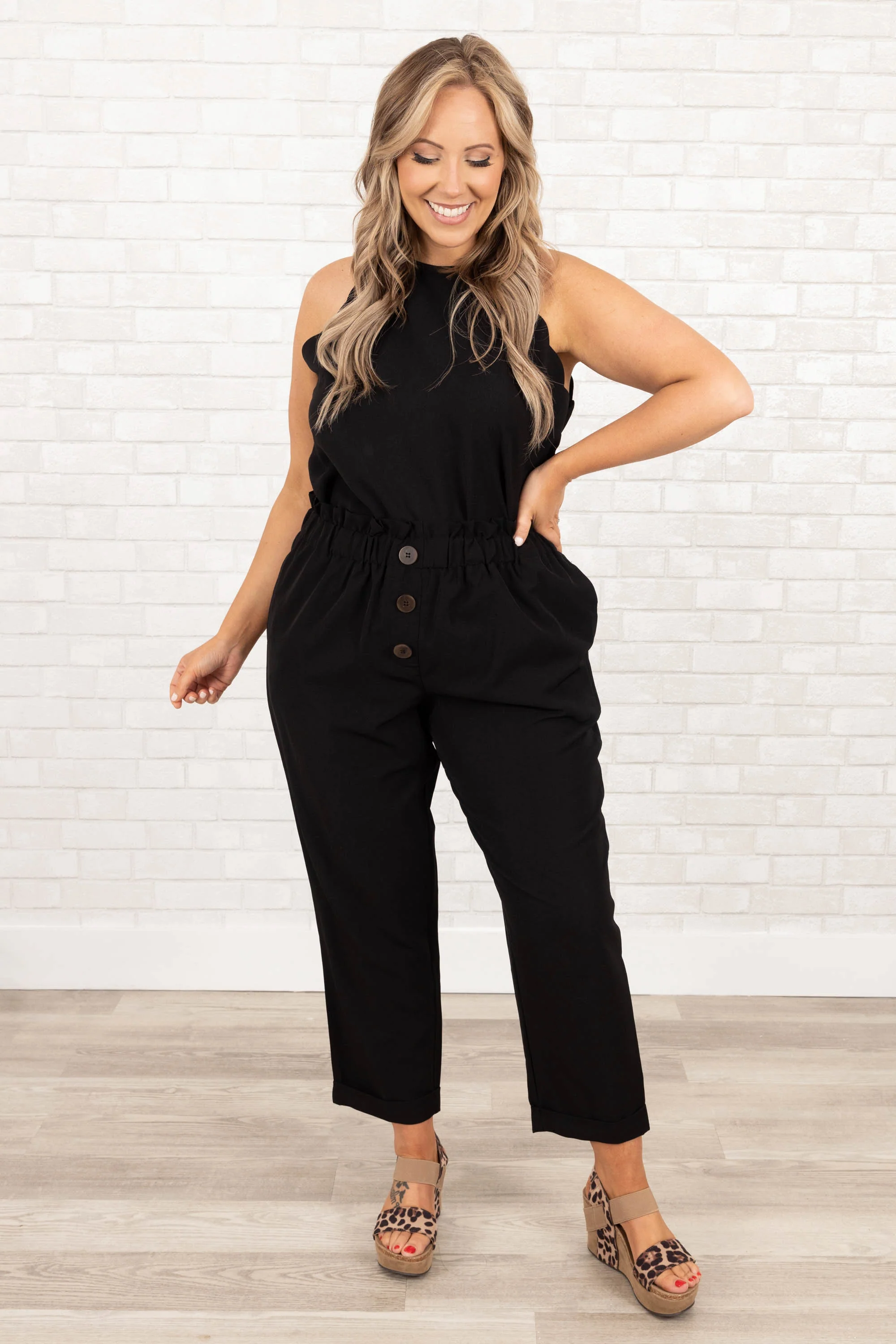 Catch Me At The Chateau Tank, Black - Giverhouse