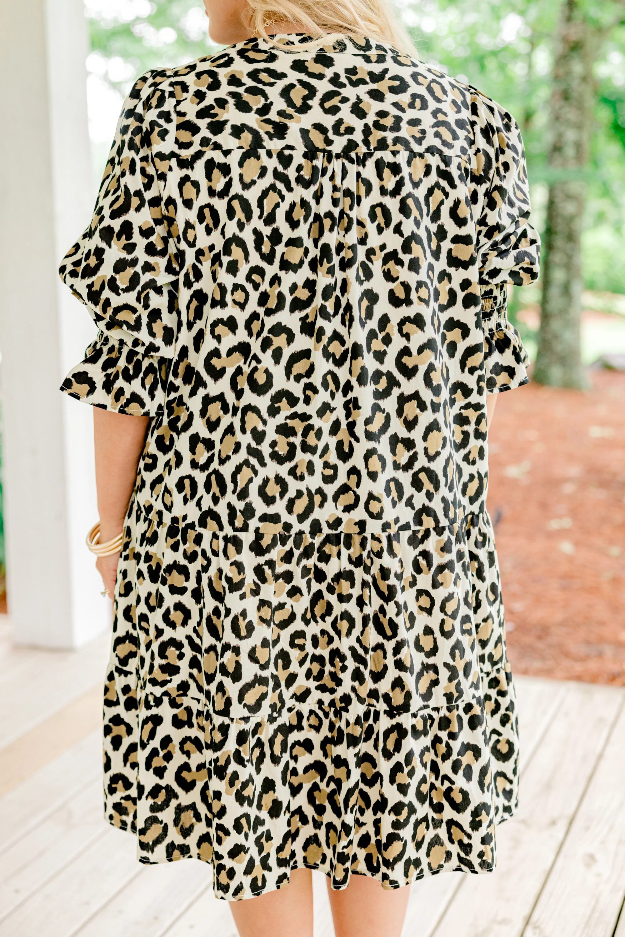 What You Know Dress, Leopard - Giverhouse