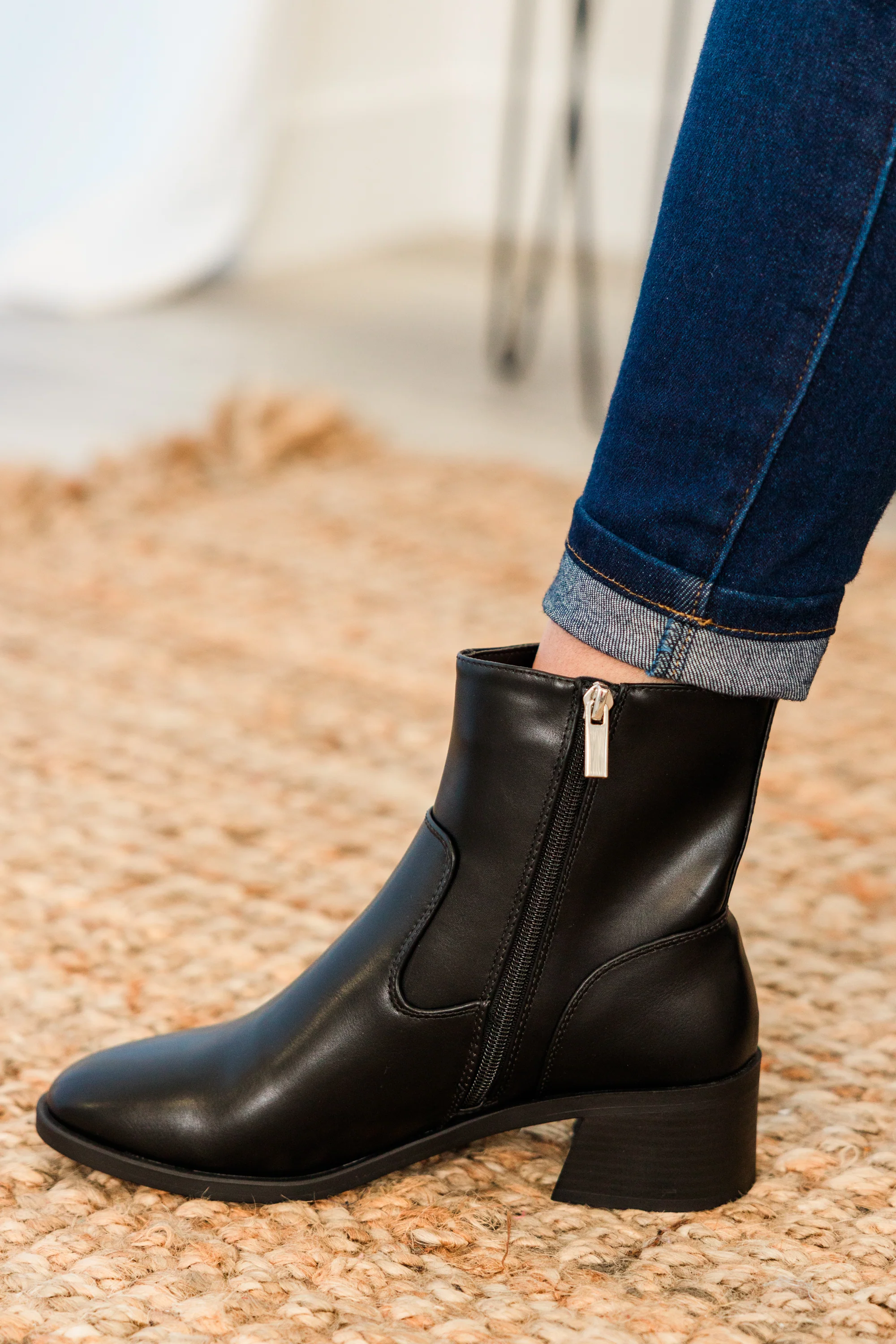 Sapphire Twilight Booties, Black - Giverhouse