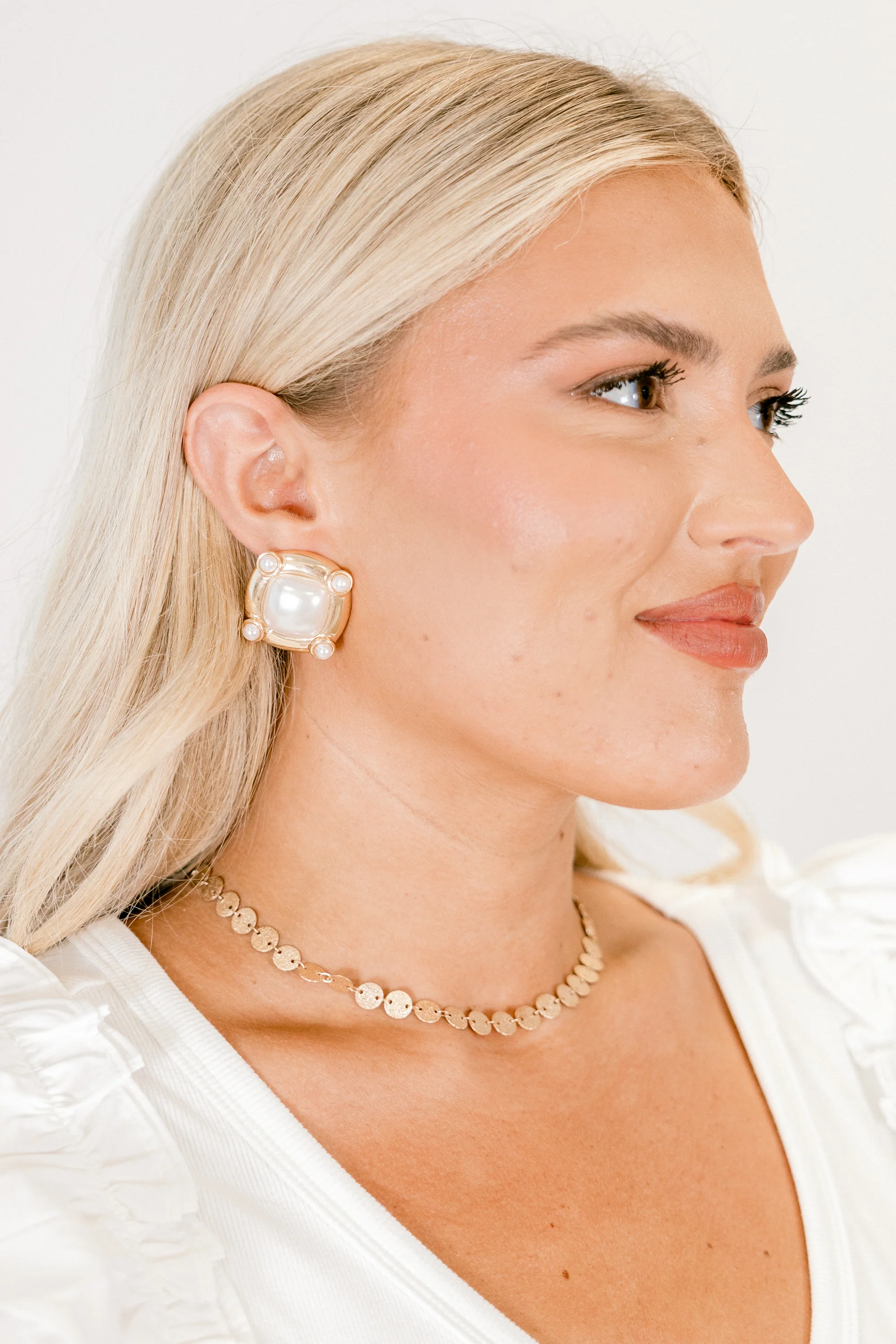My Only Muse Earrings, Pearl - Giverhouse
