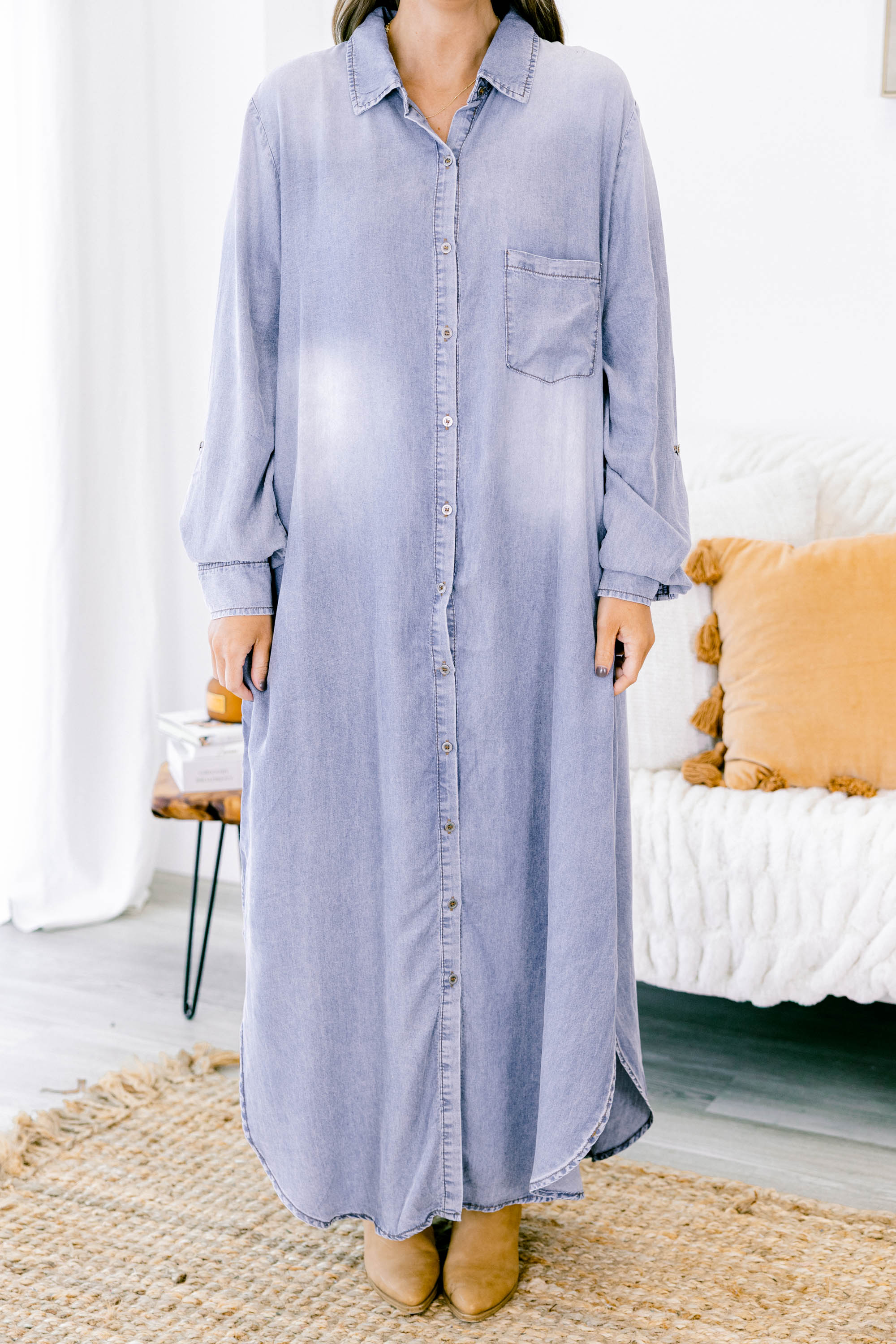 Creating New Adventures Duster, Denim - Giverhouse