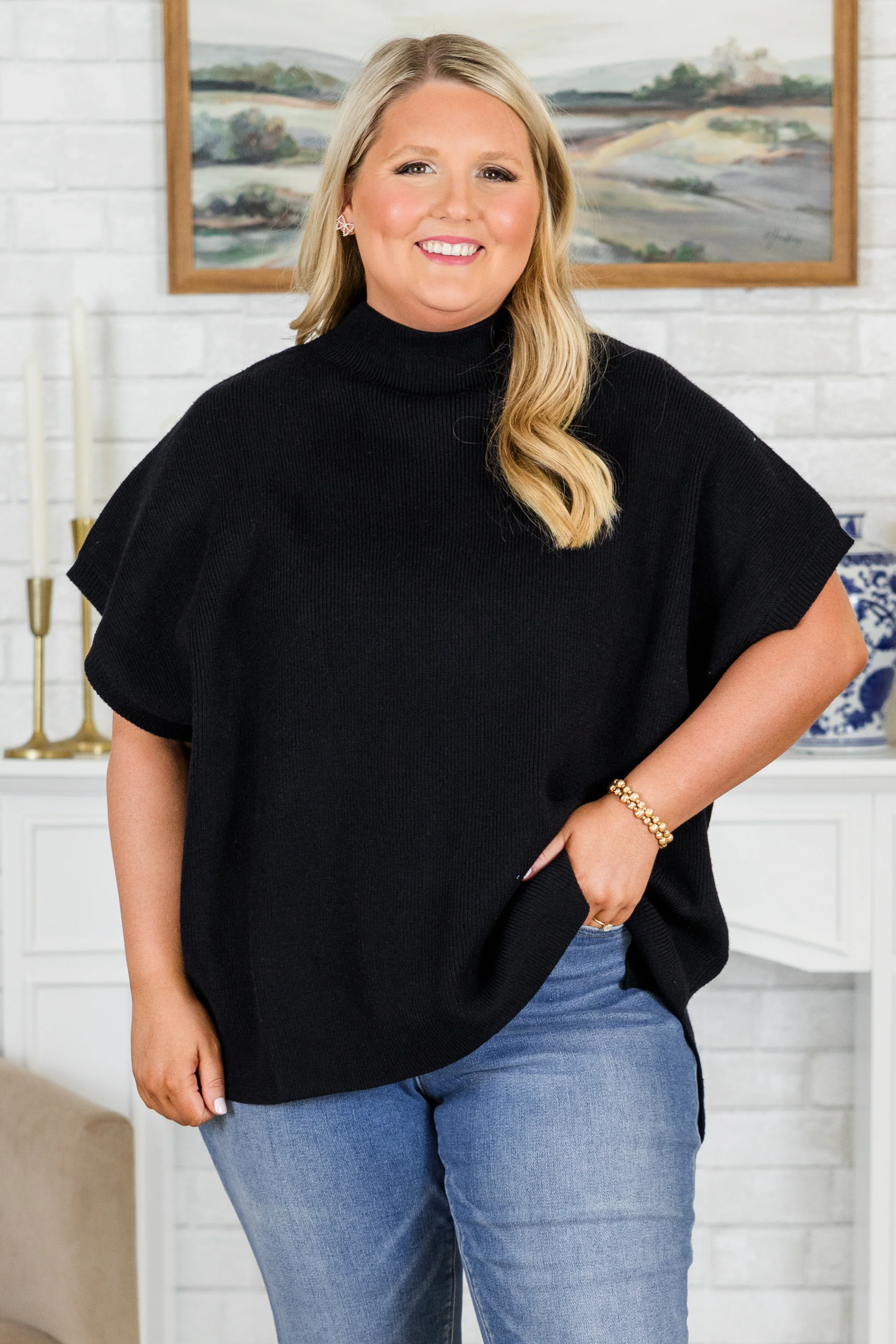 Do Anything Sweater, Black - Giverhouse