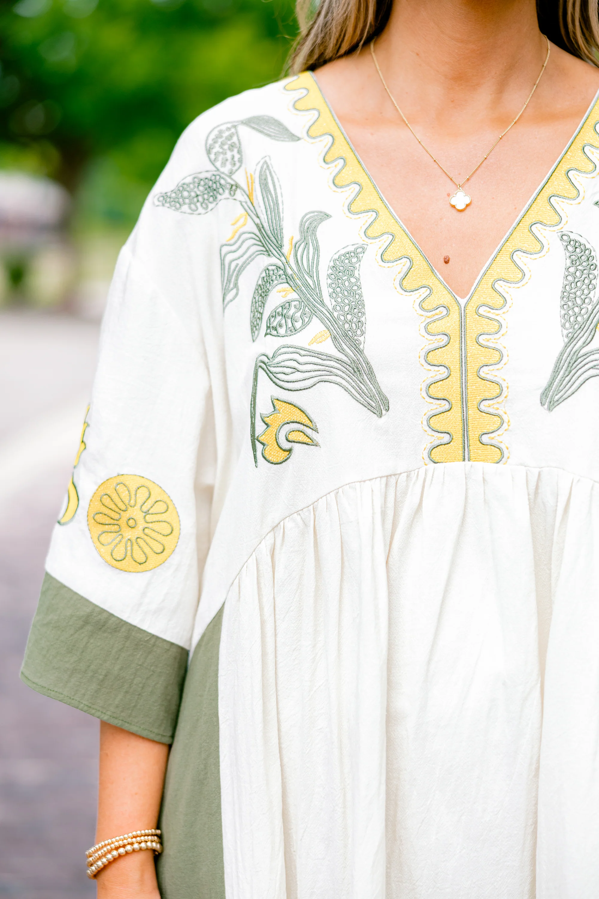 Drifting Muse Dress, Olive - Giverhouse