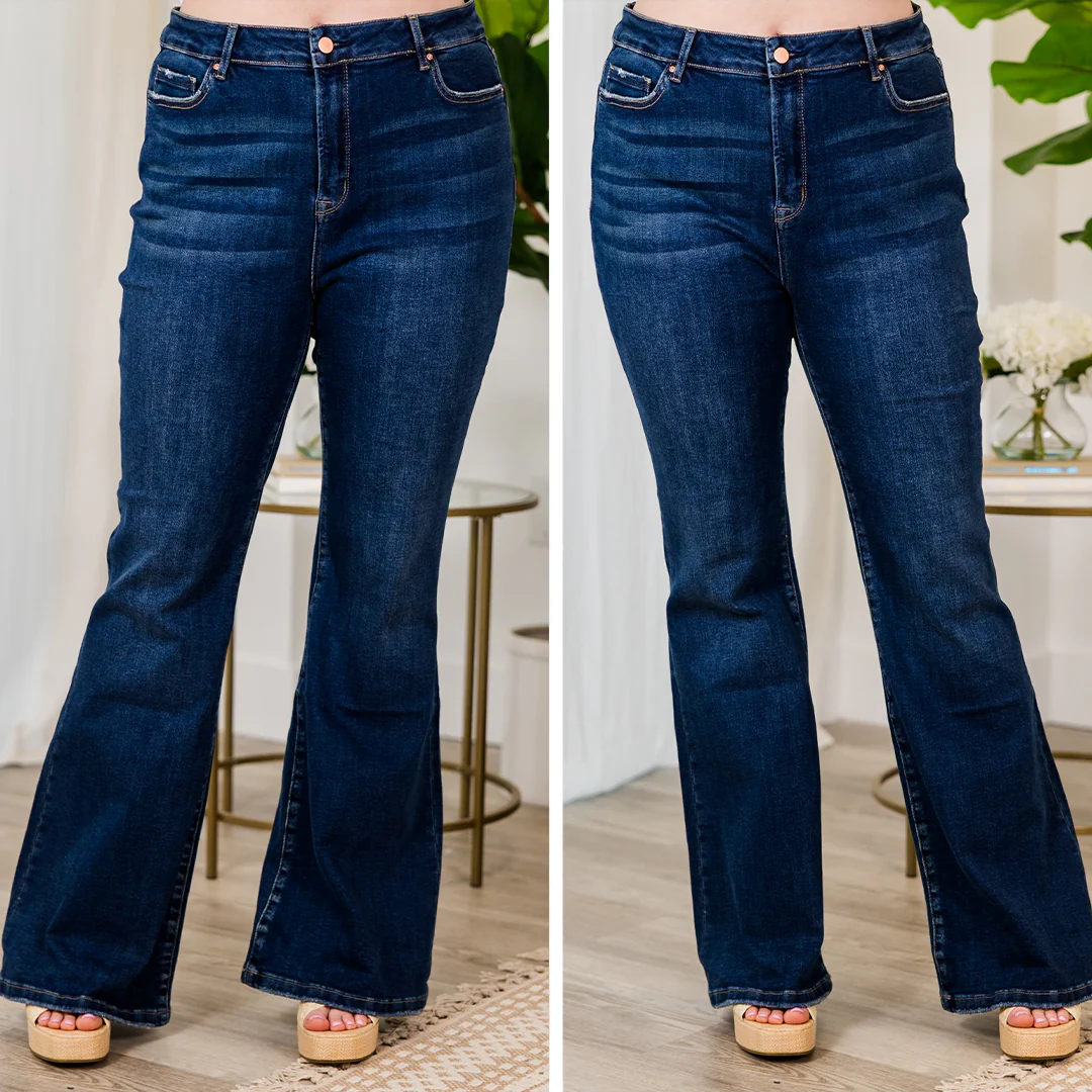 You Better Work It Jeans, Dark Wash - Giverhouse