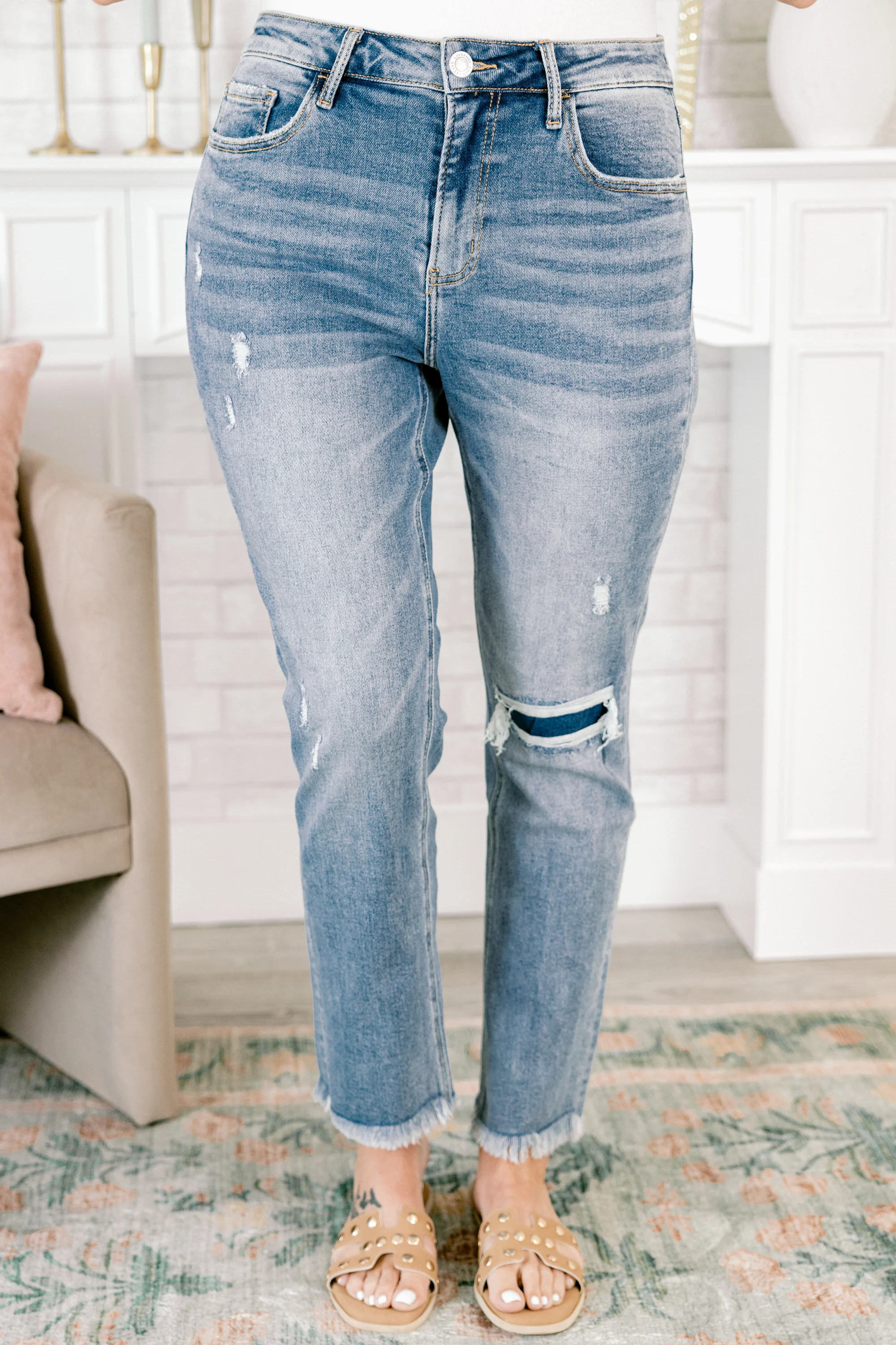 Around Town Jeans, Medium Wash - Giverhouse