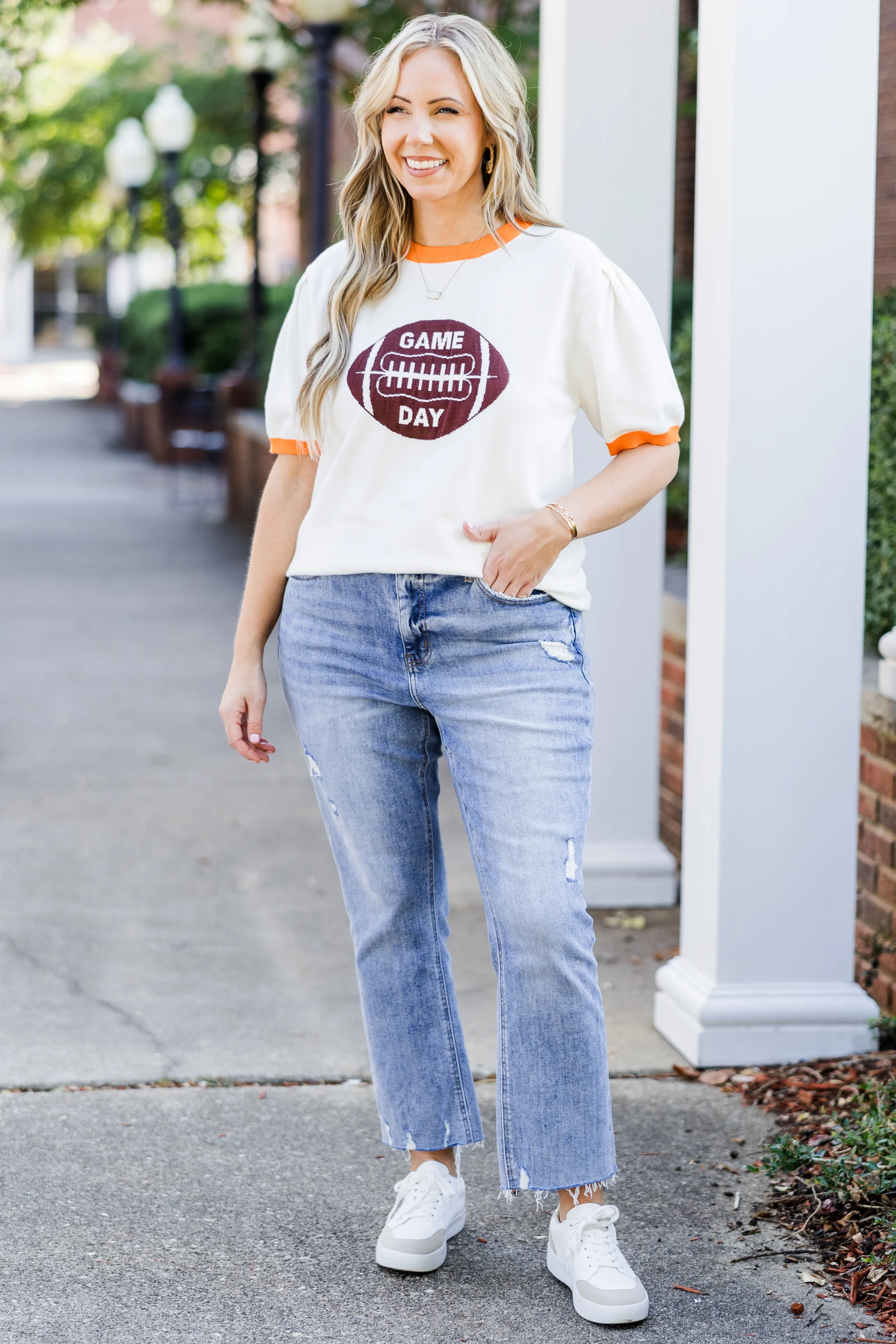 I Wear It With Pride Top, Orange - Giverhouse