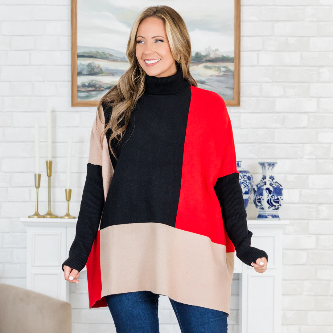 Mosaic Melody Sweater, Multi - Giverhouse