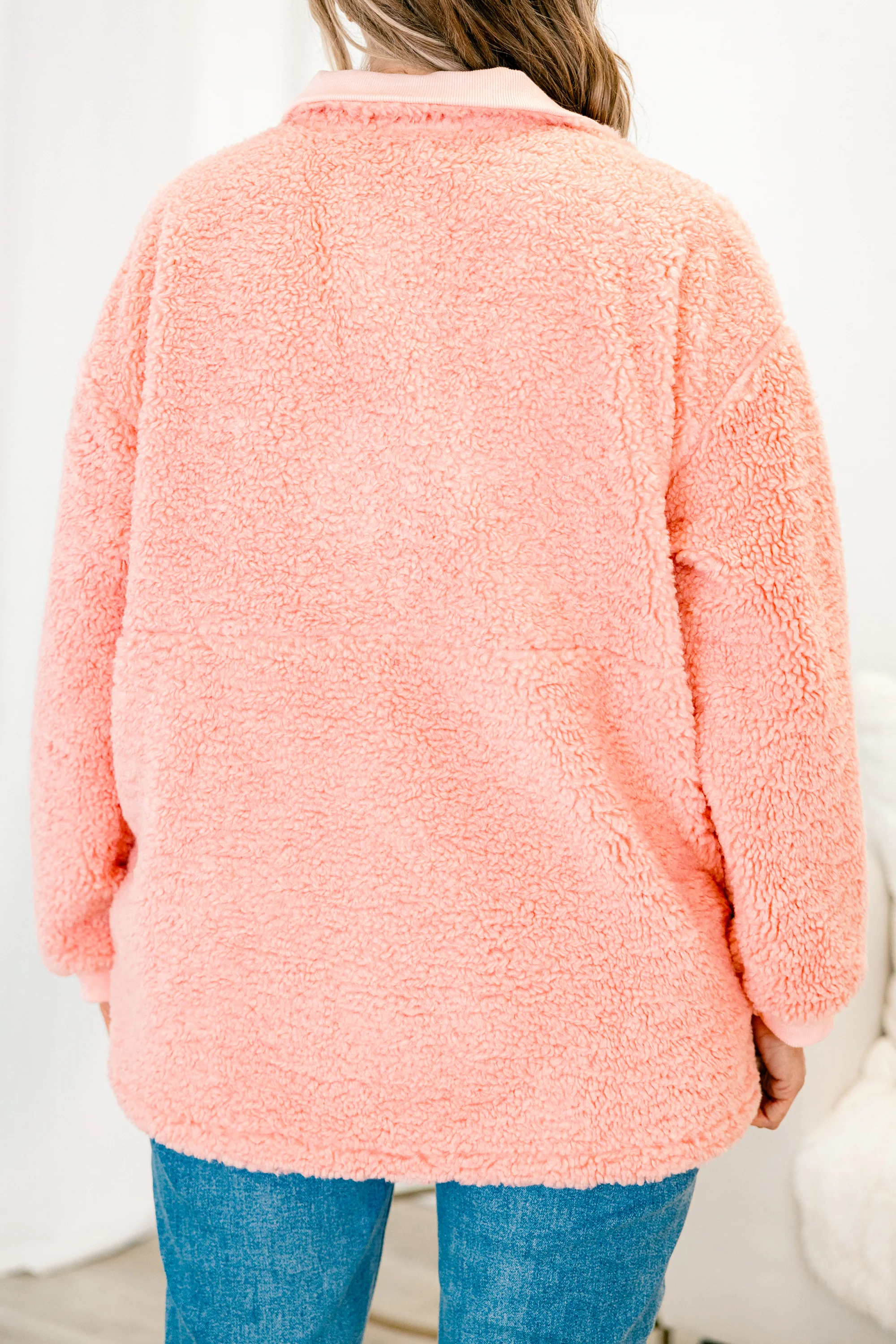 Keeping It With Me Pullover, Pink - Giverhouse