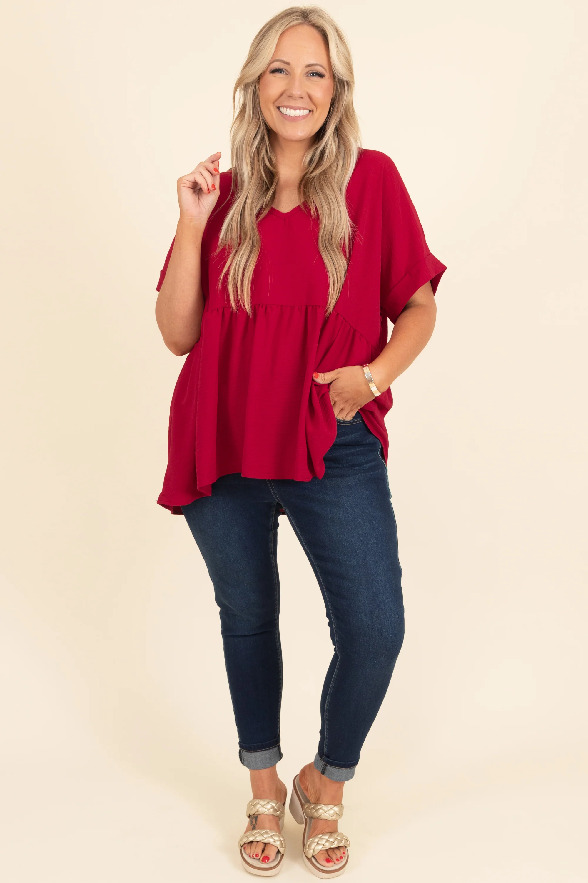 These Are My People Jeggings, Dark Wash - Giverhouse