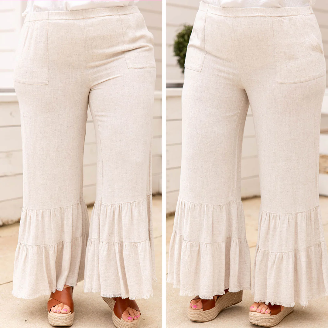 Take Time Pants, Oatmeal - Giverhouse