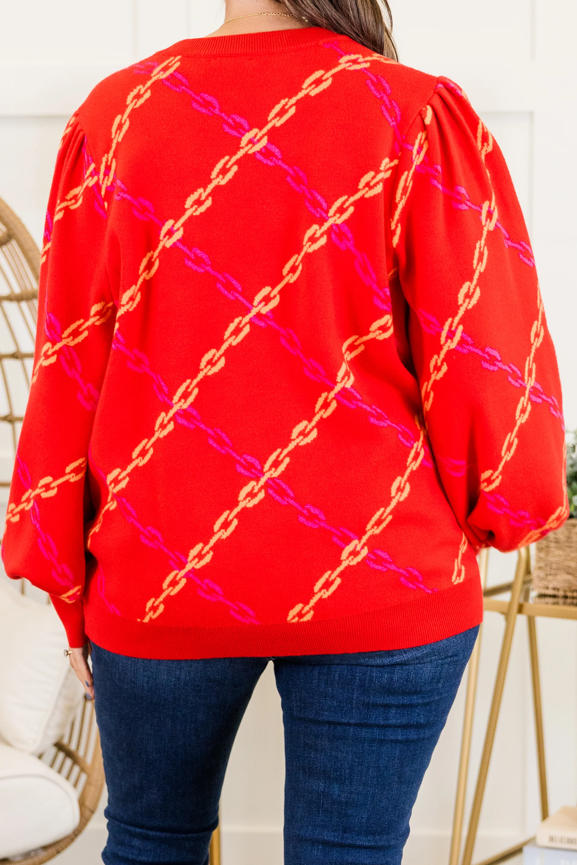 Where's My Present Sweater, Red - Giverhouse