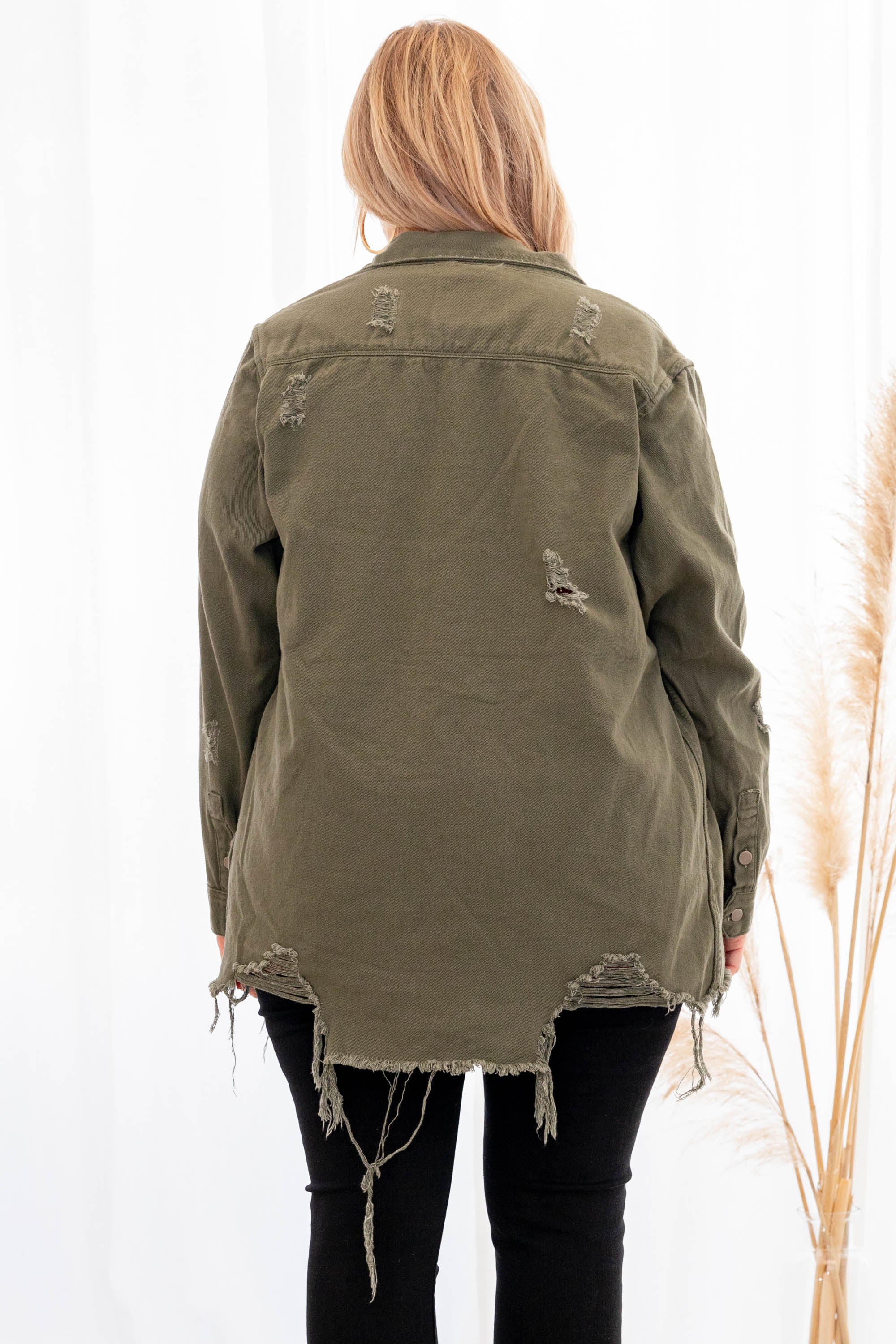 Chill As Can Be Top, Olive - Giverhouse