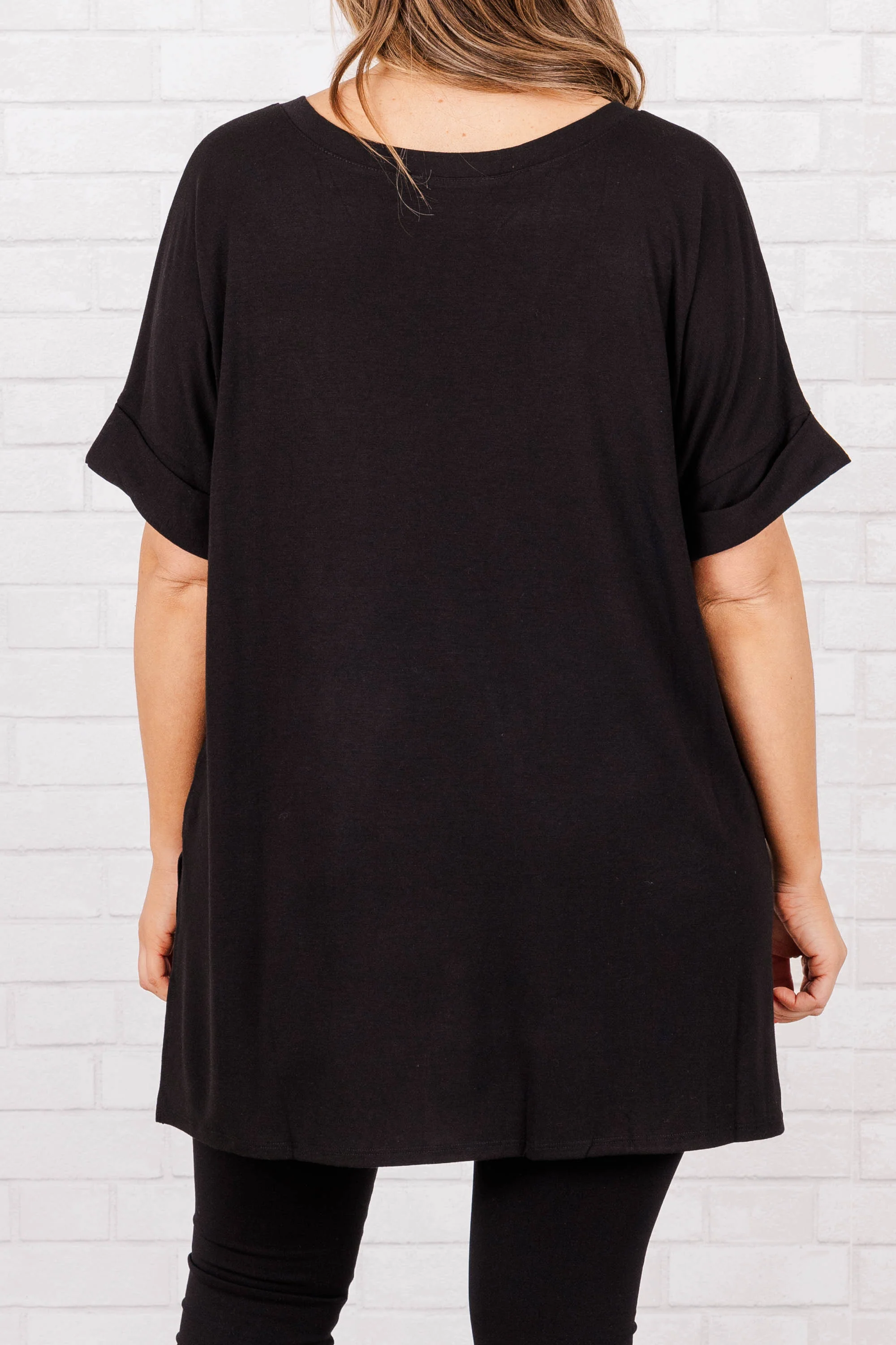 Comfy Travels Top, Black - Giverhouse
