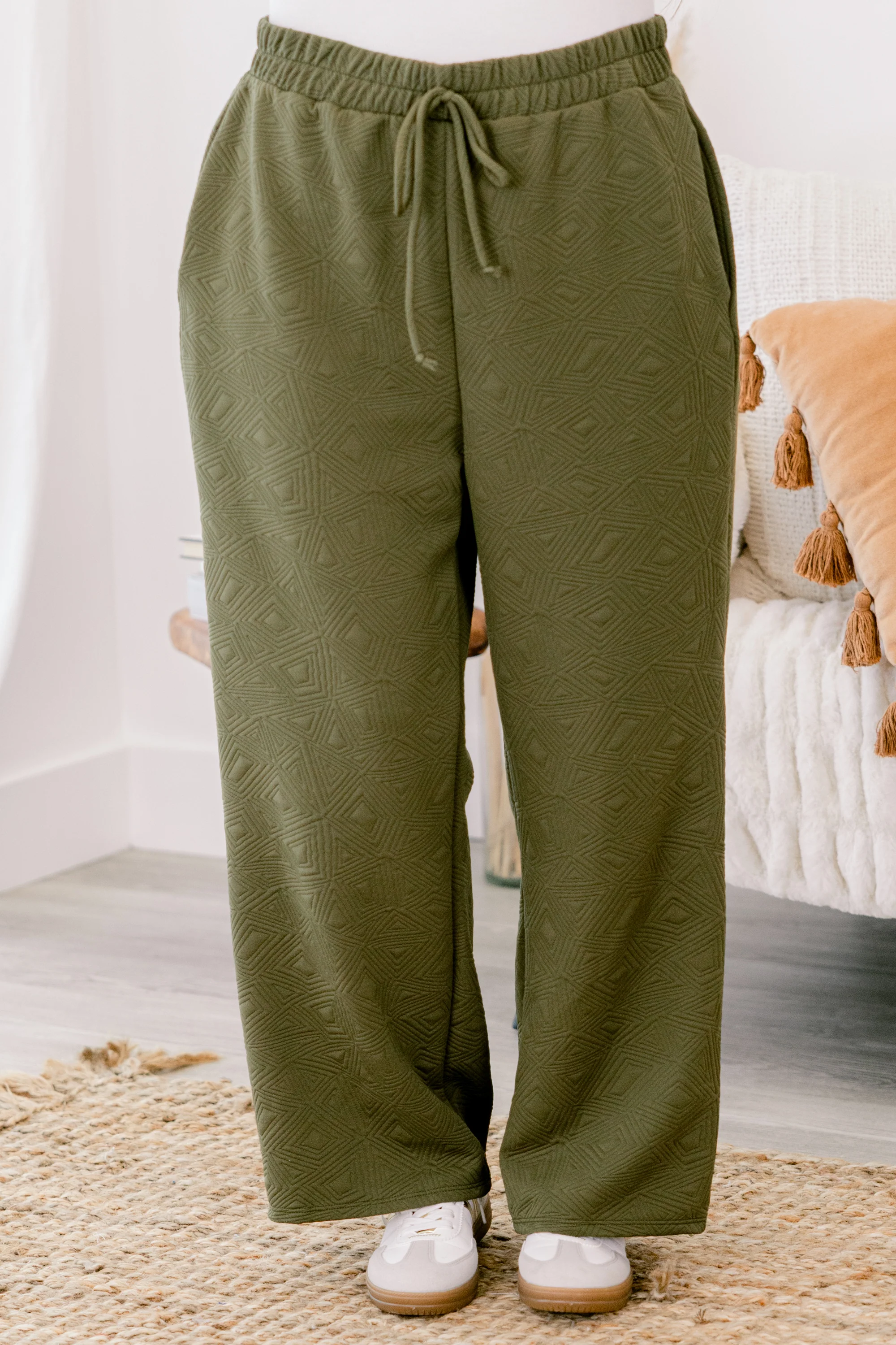 Thank You Next Pants, Green - Giverhouse