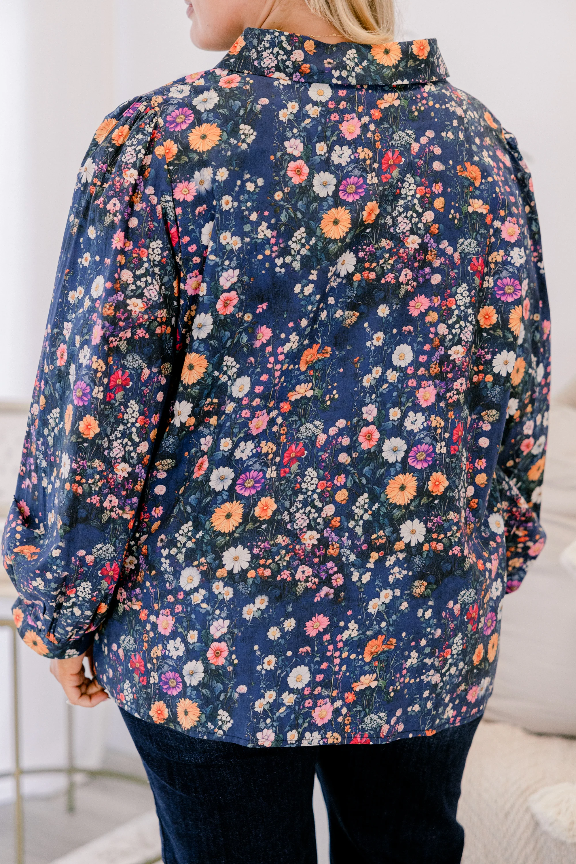 Something Sweet Top, Navy - Giverhouse