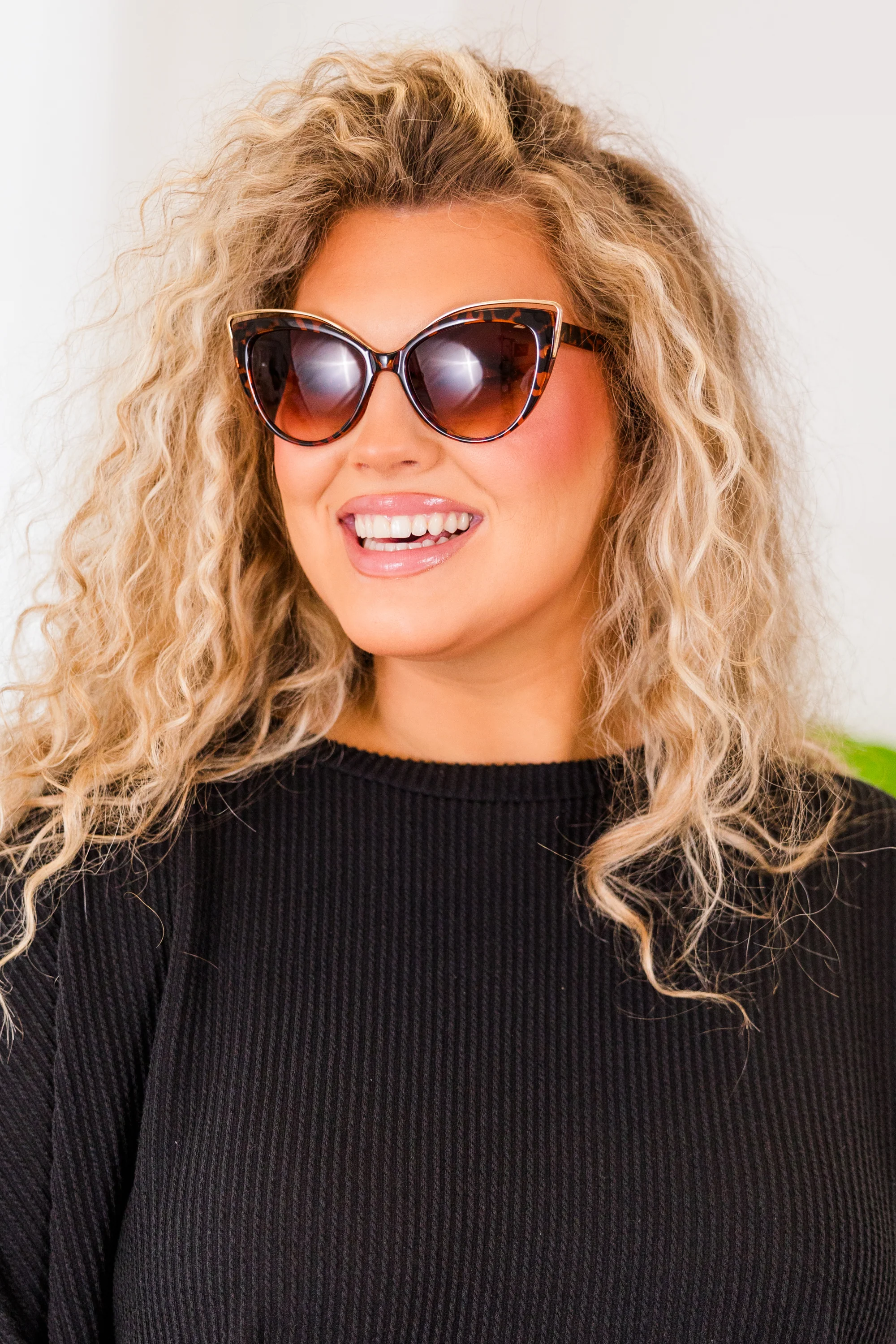 Radiant Rays Sunglasses, Black-Leopard - Giverhouse