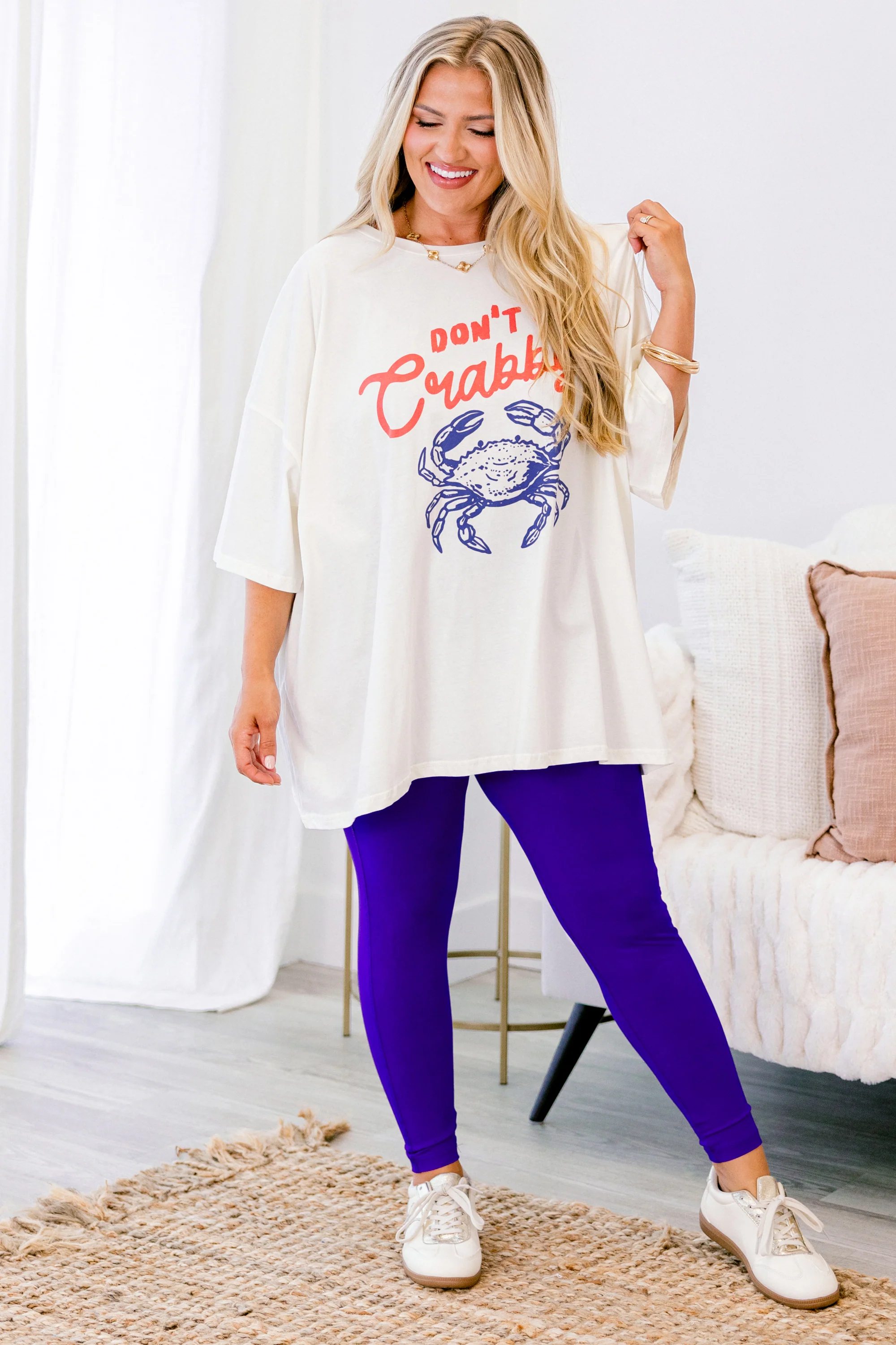 Outrun Outlast Leggings, Bright Blue - Giverhouse