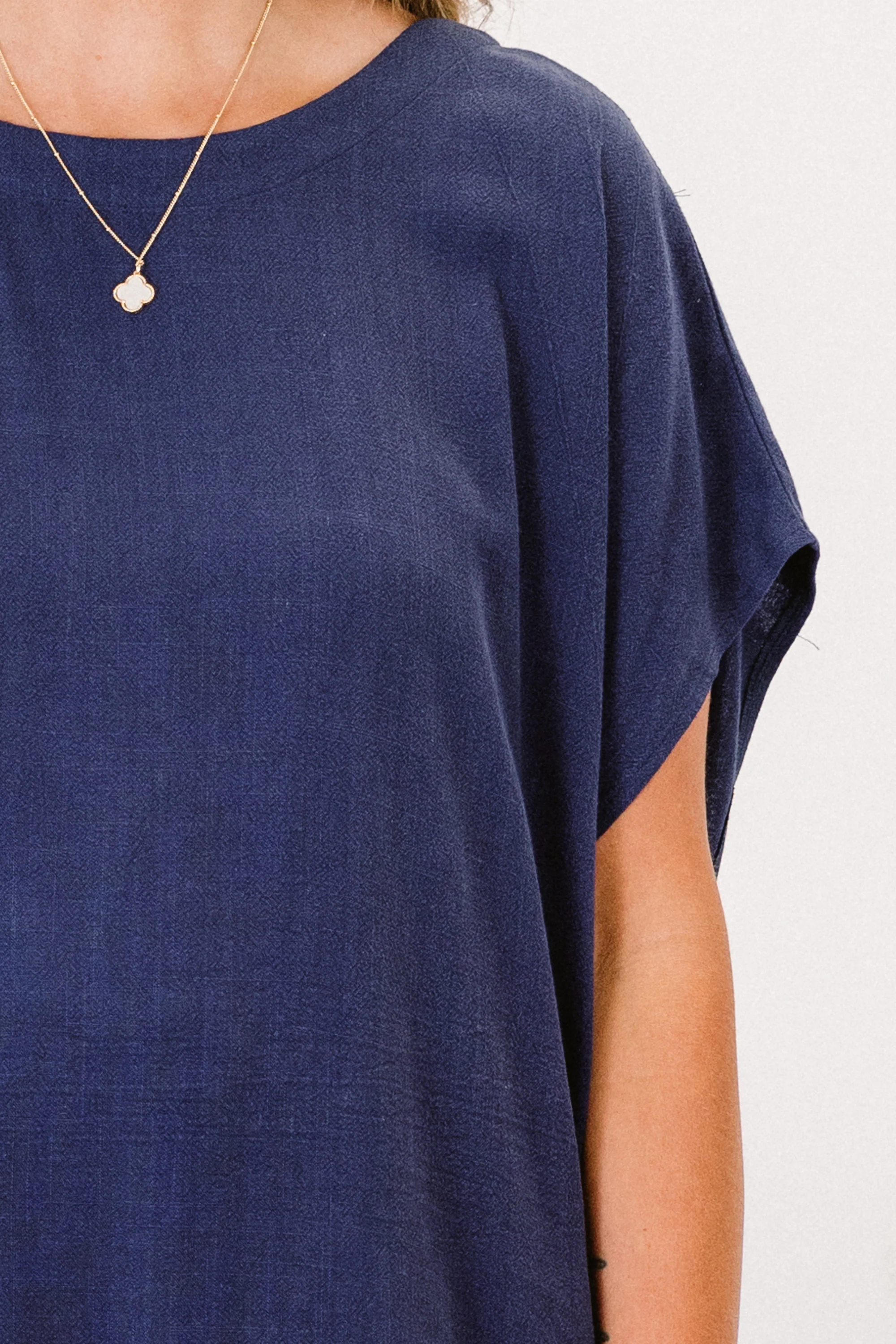 Limitless Time Top, Navy - Giverhouse