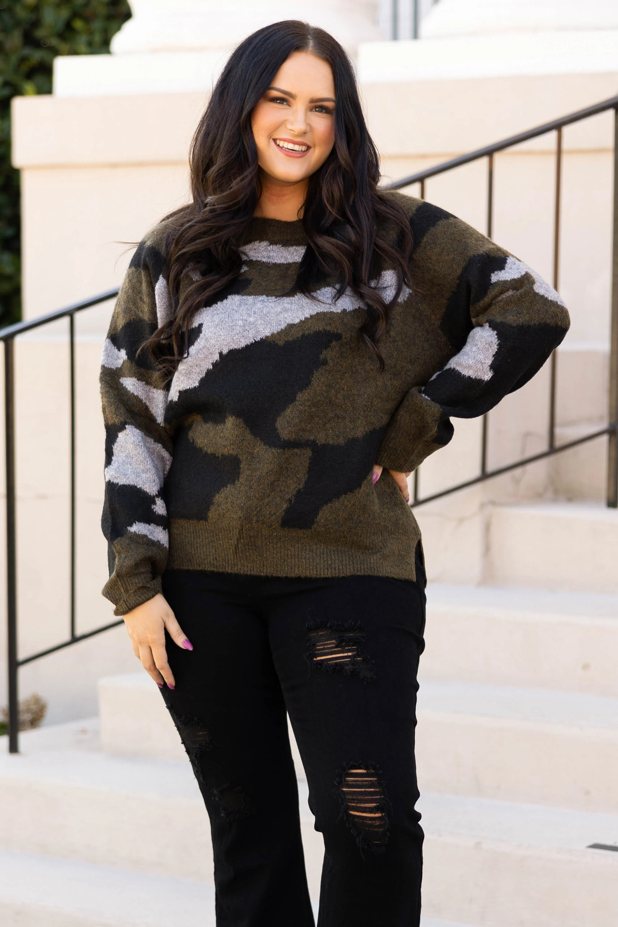 Disguised Fate Sweater, Olive - Giverhouse