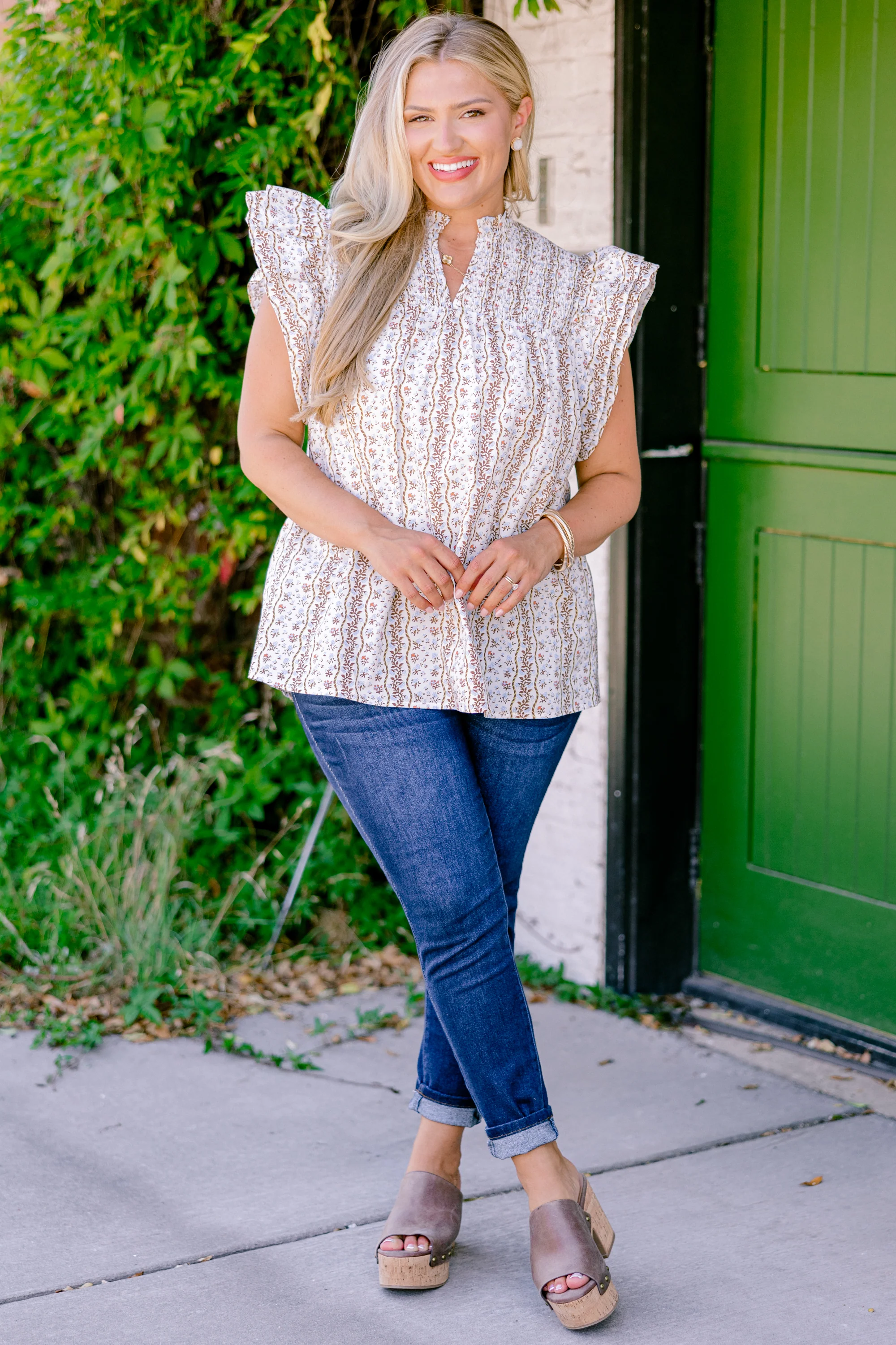 Love Like Mine Top, Brown - Giverhouse