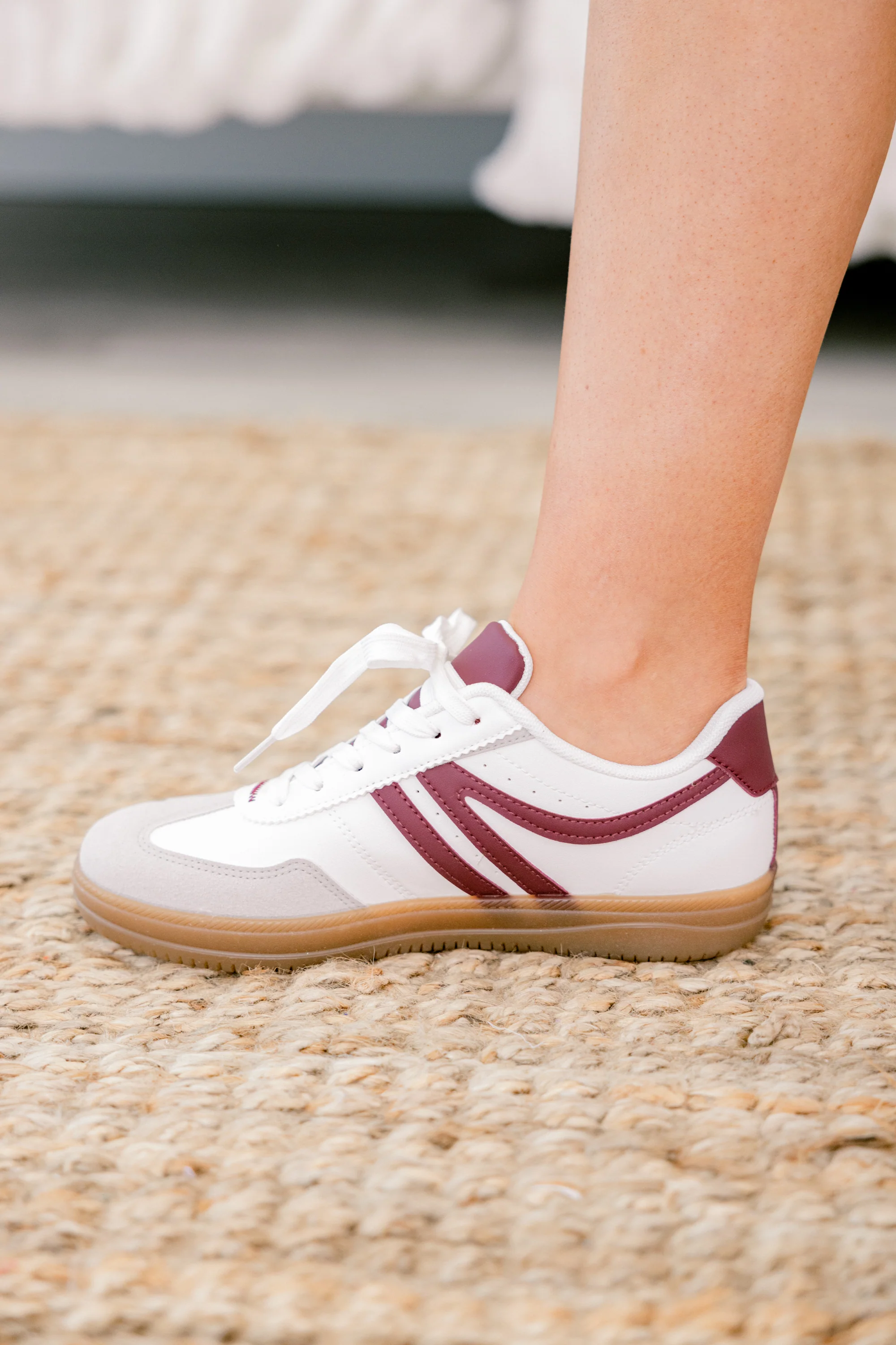 Running The Show Sneakers, Red - Giverhouse