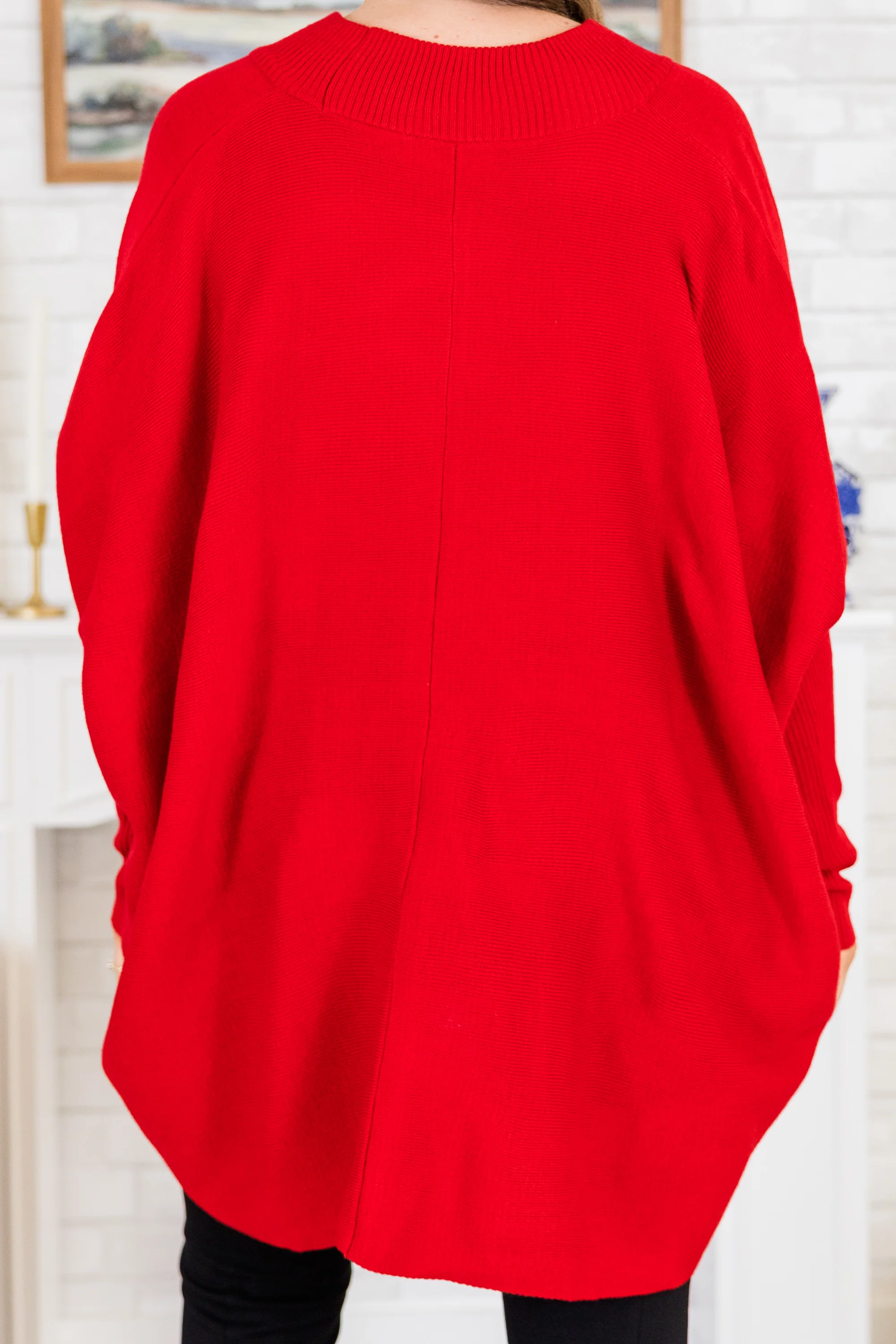 Thinking Of Us Tunic, Red - Giverhouse