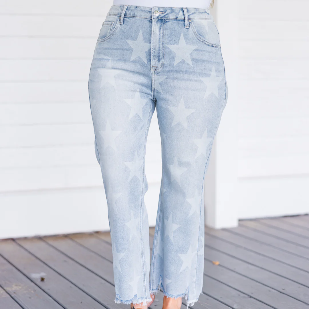 Starstruck By You Jeans, Light Wash - Giverhouse
