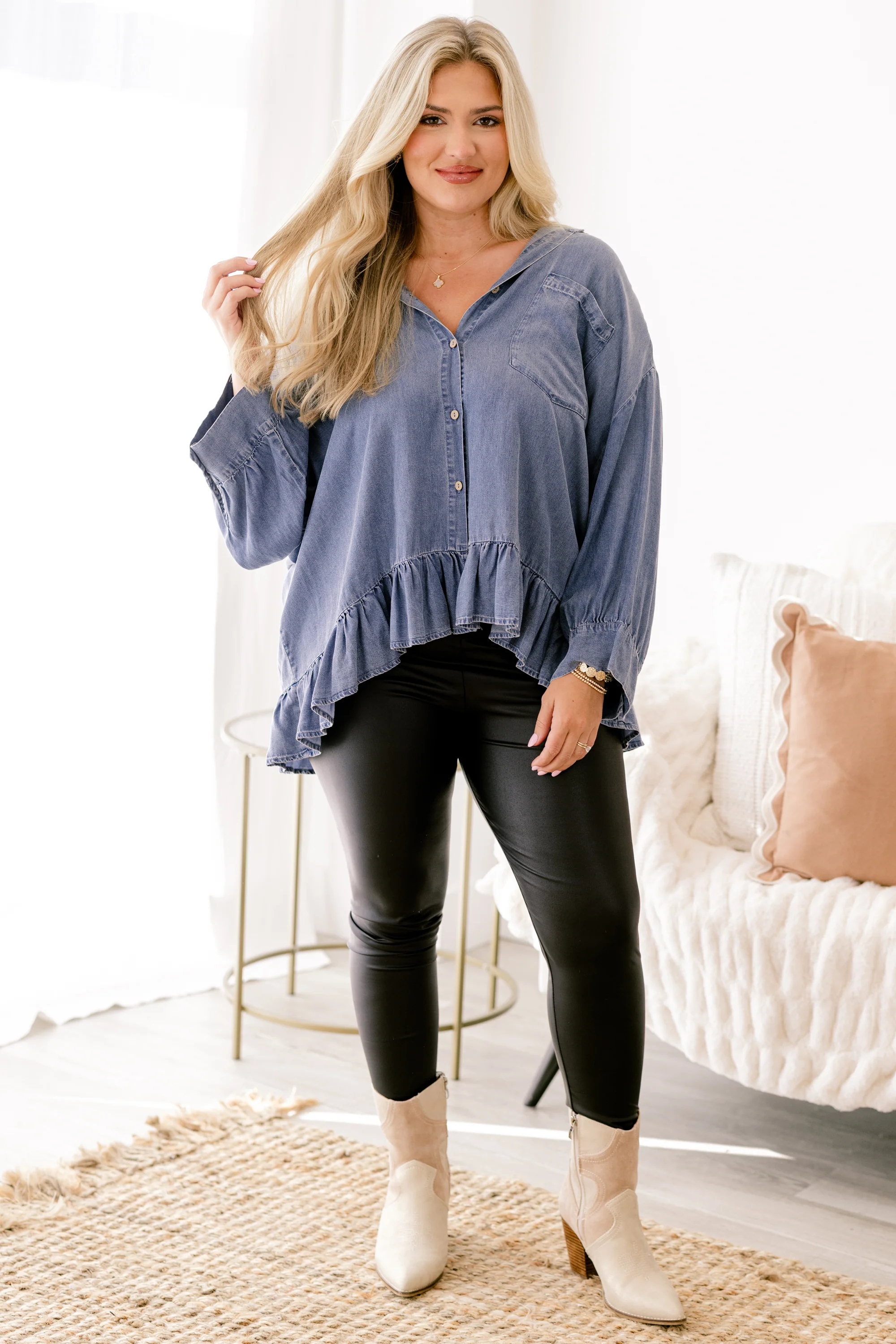 Wanna Dance All Night Leggings, Black - Giverhouse